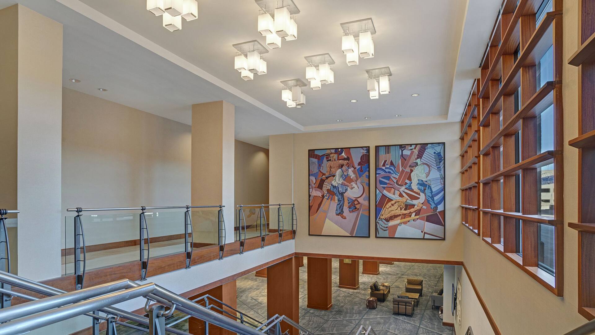 Hyatt Regency DFW International Airport Enterprise Ballroom Stairs