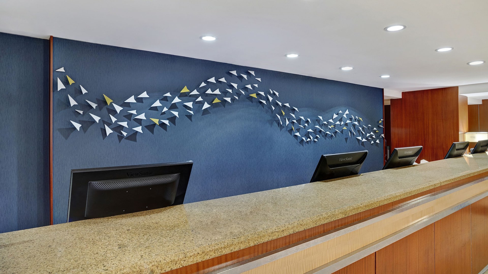 Love Front Desk Side View
