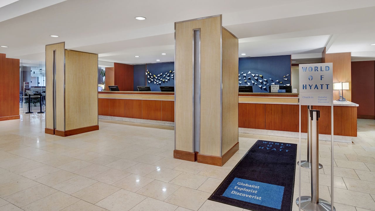 Lobby Front Desk Check In Area