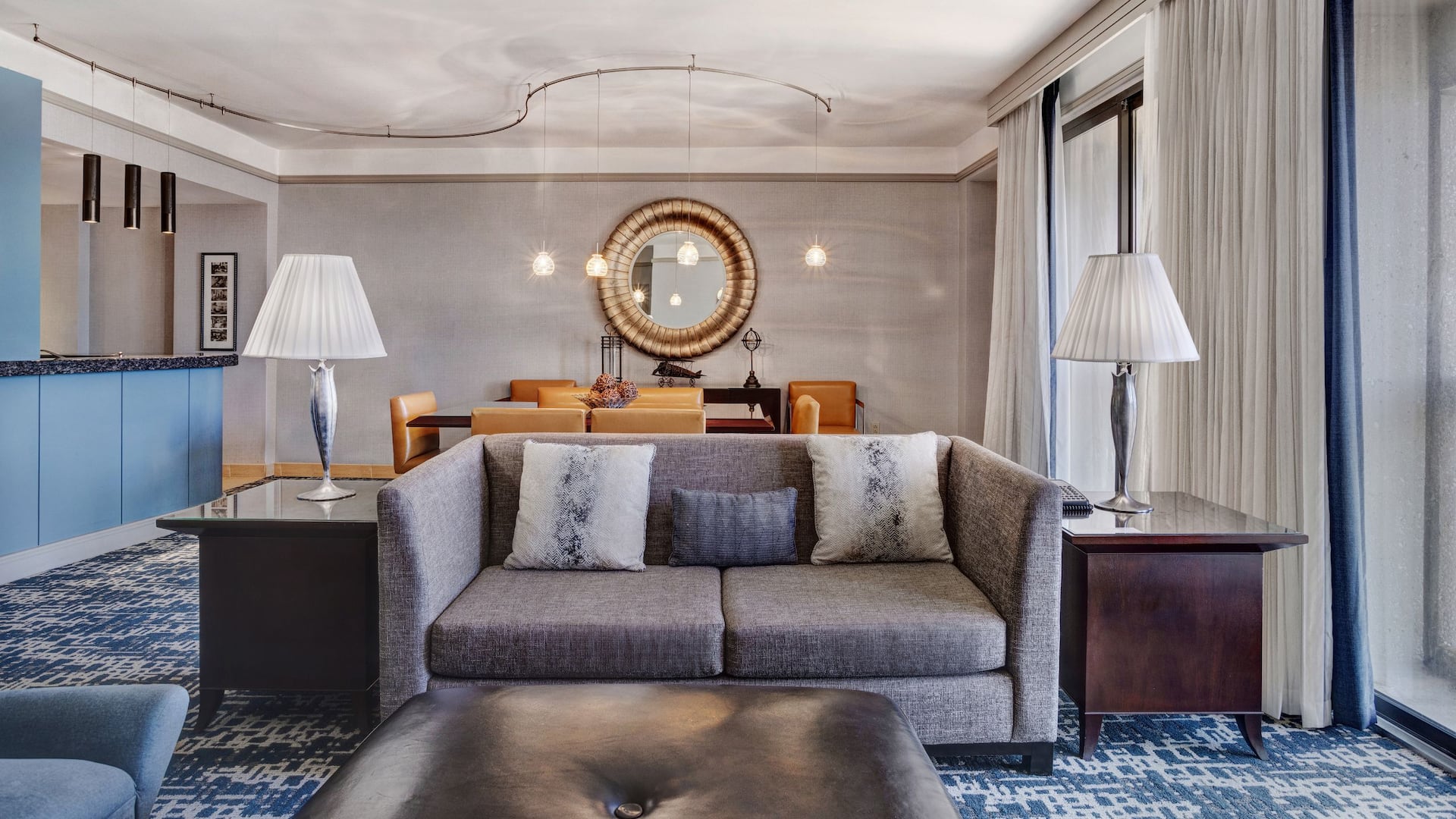 Hyatt Regency DFW International Airport Vip Suite Living Room Couch
