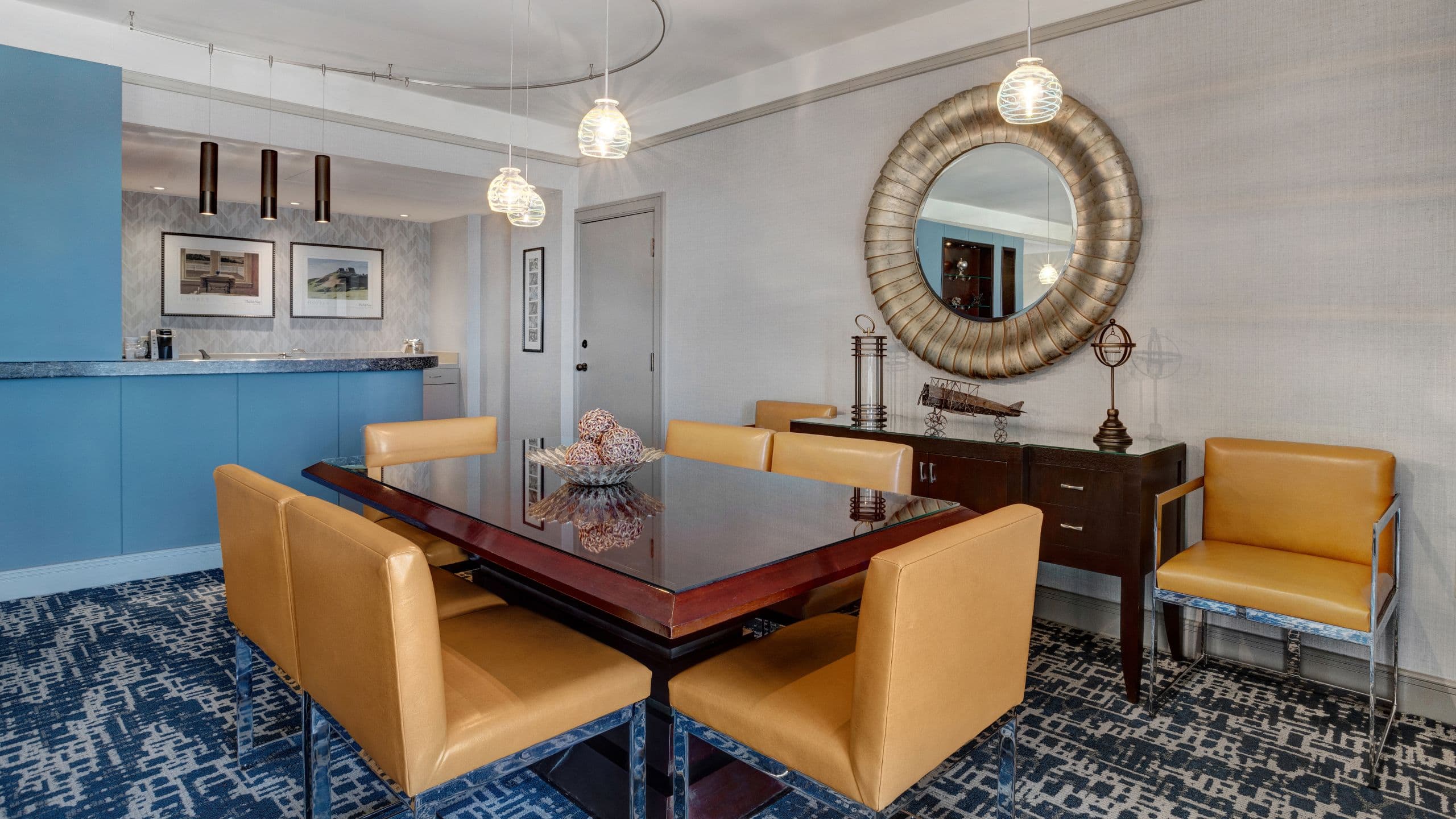 Hyatt Regency DFW International Airport Vip Suite Dining Table