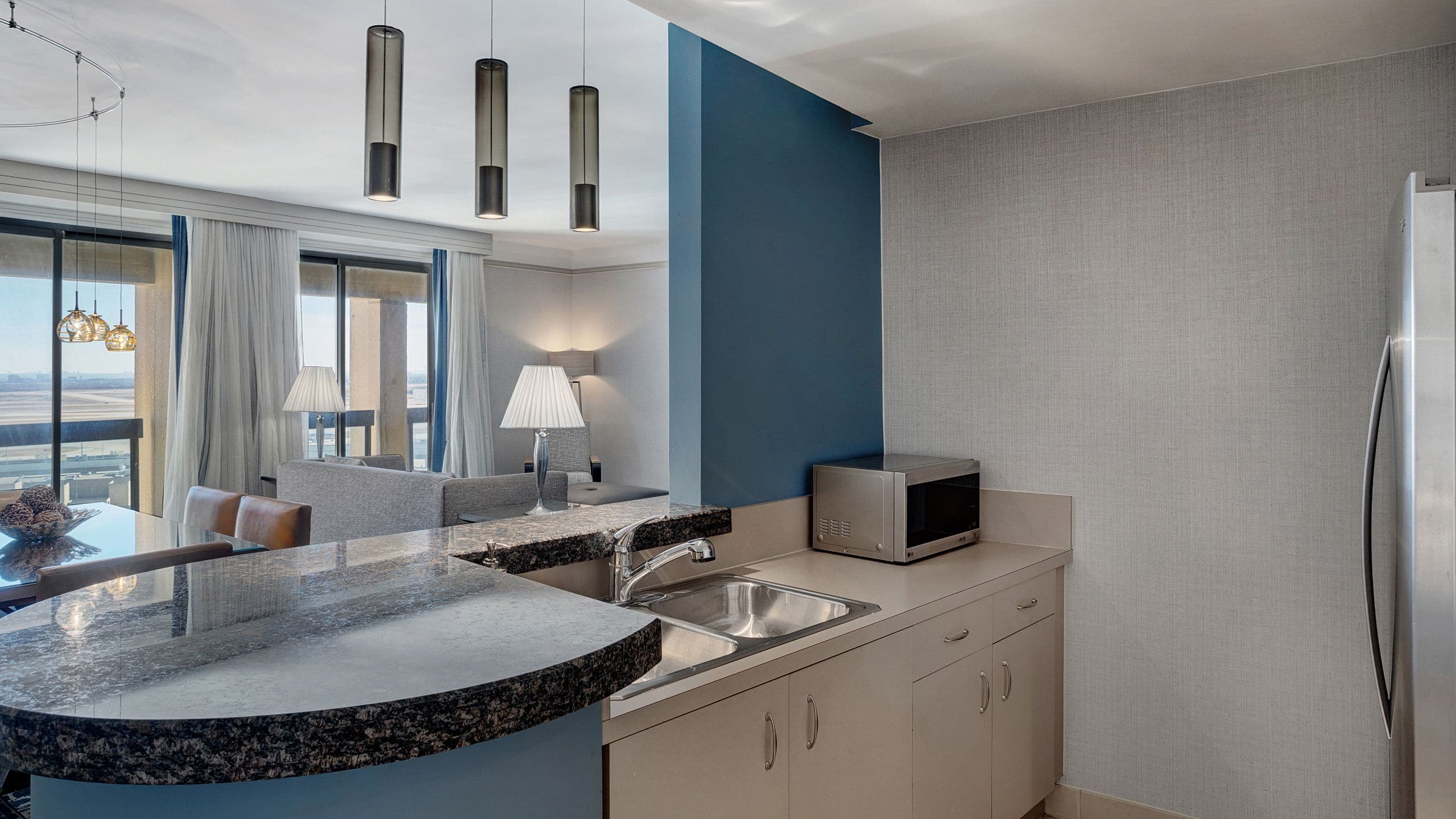 Hyatt Regency DFW International Airport Vip Suite Kitchen Sink Counter