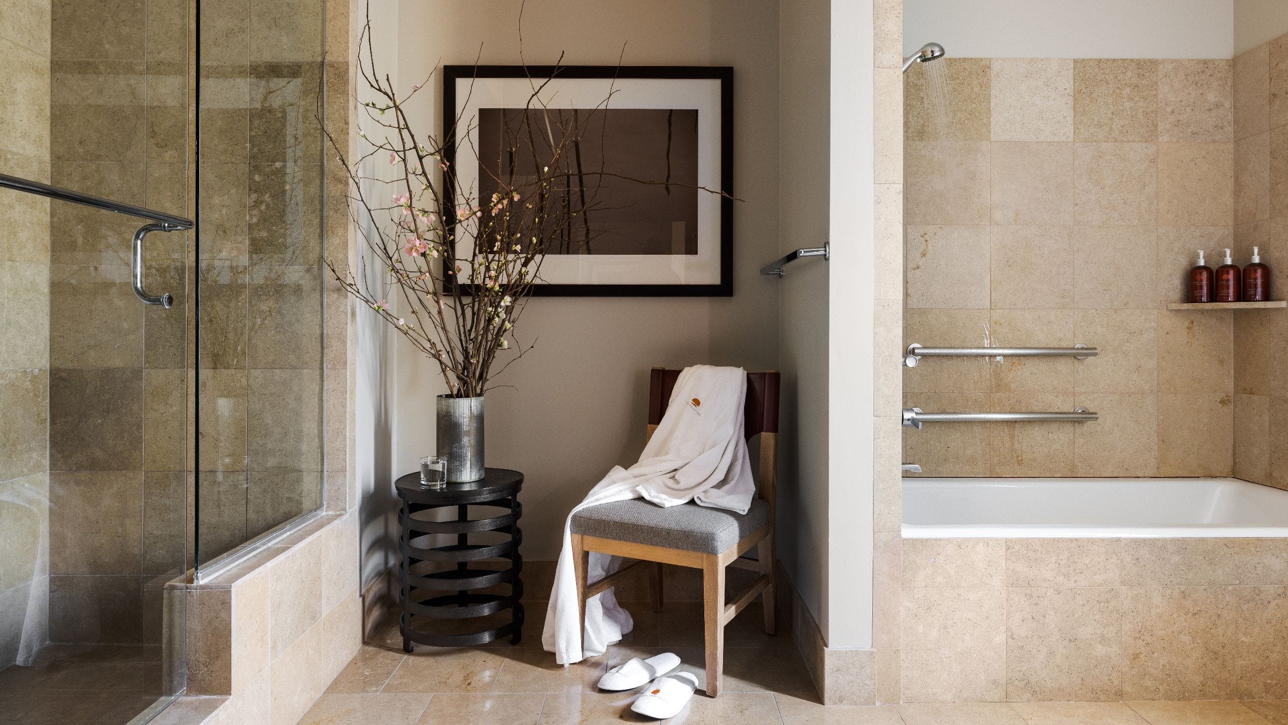 6/6 Carmel Valley Ranch Hilltop Ranch Suite Ada Bathroom