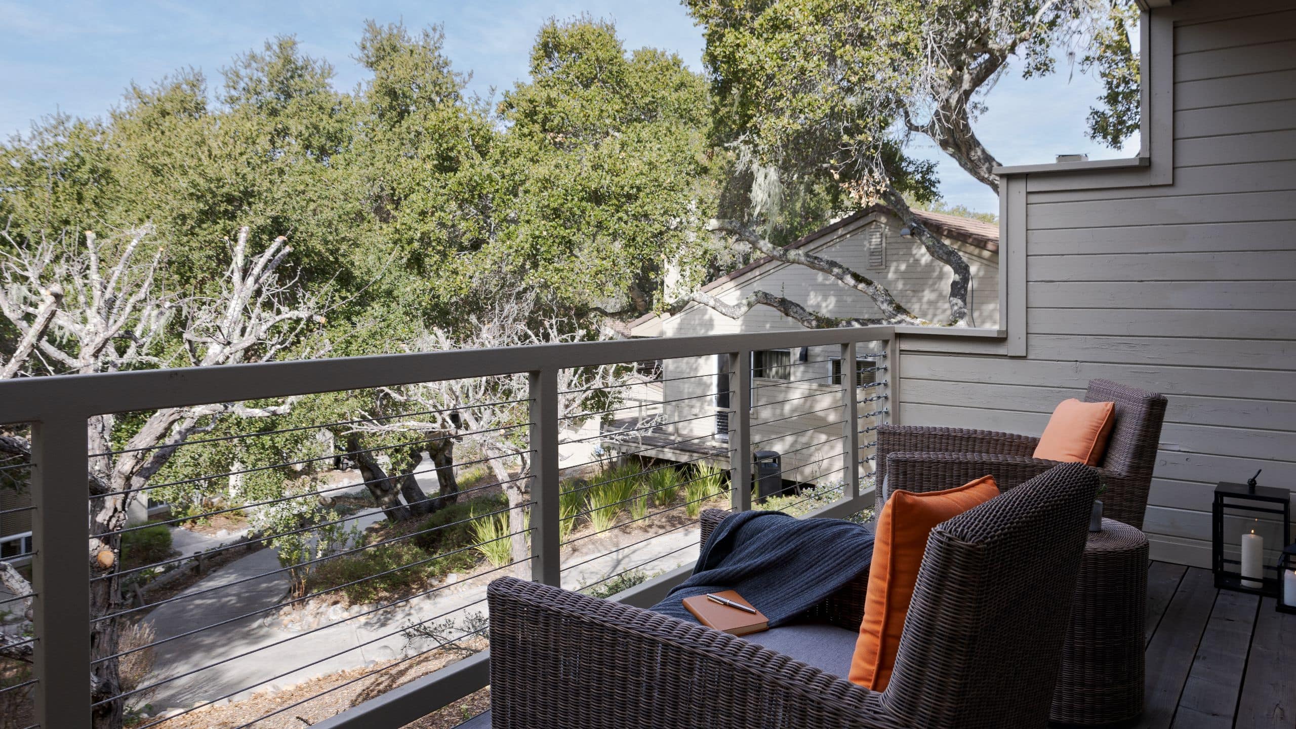 Carmel Valley Ranch Ranch Suite Balcony Seating