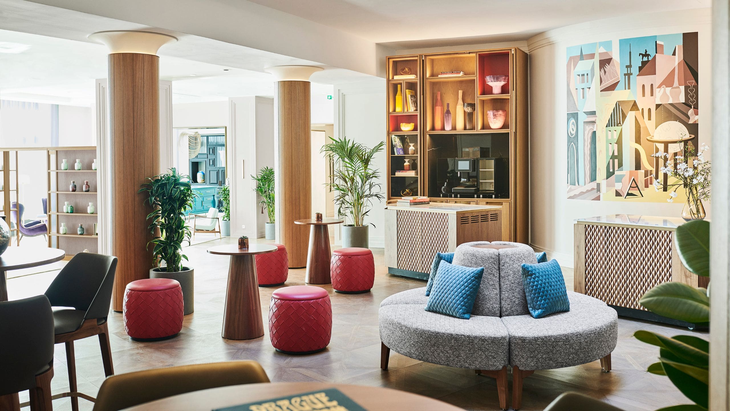 Andaz Prague Studios Multifunction Space Seating