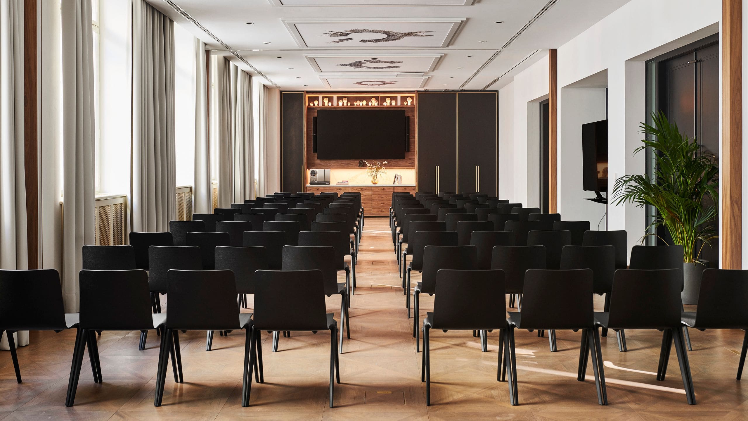 Andaz Prague Studios Theatre Chairs