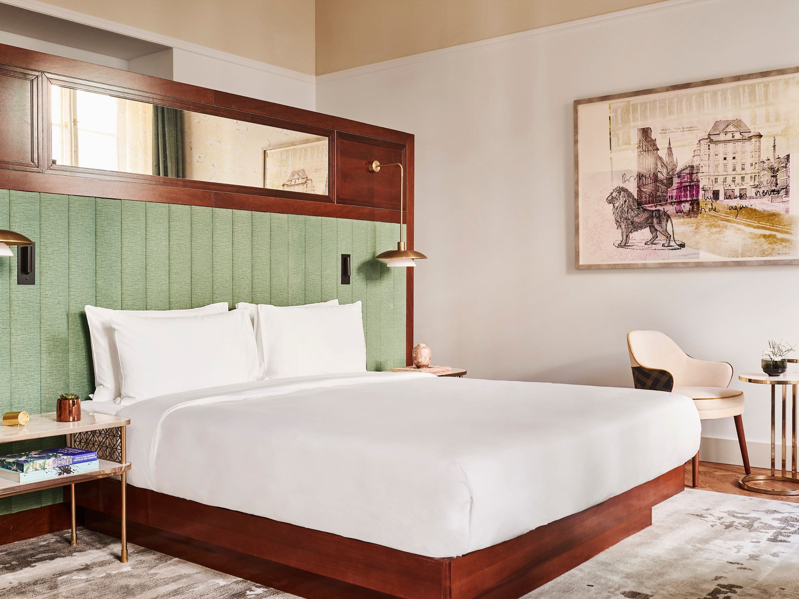 Andaz Prague Wintergarden Residence Suite Bedroom