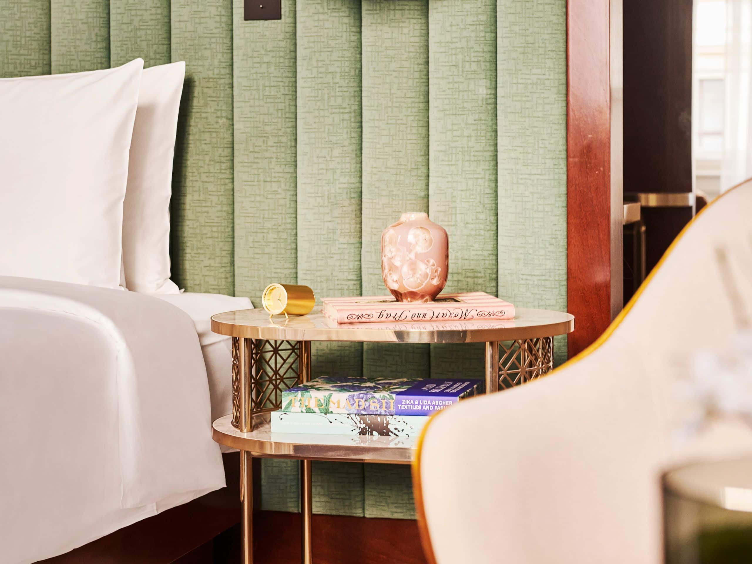 Andaz Prague Wintergarden Residence Suite Bed Detail
