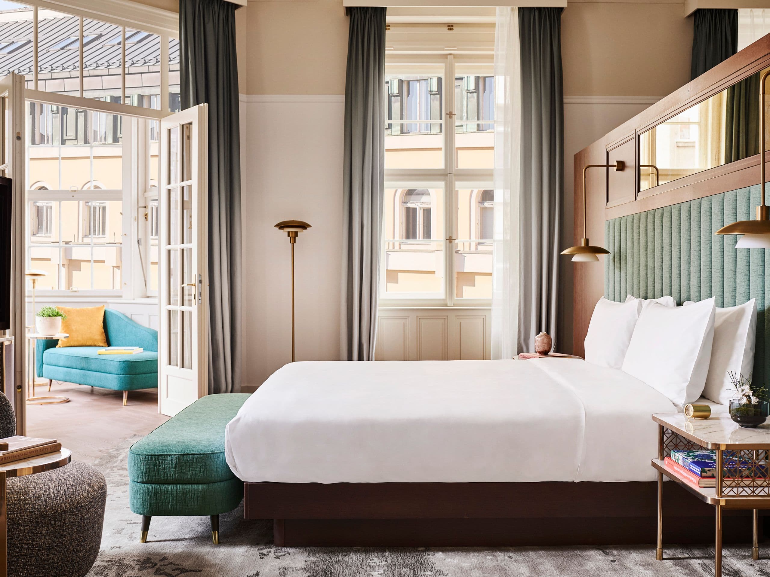 Andaz Prague Wintergarden Residence Suite Bed