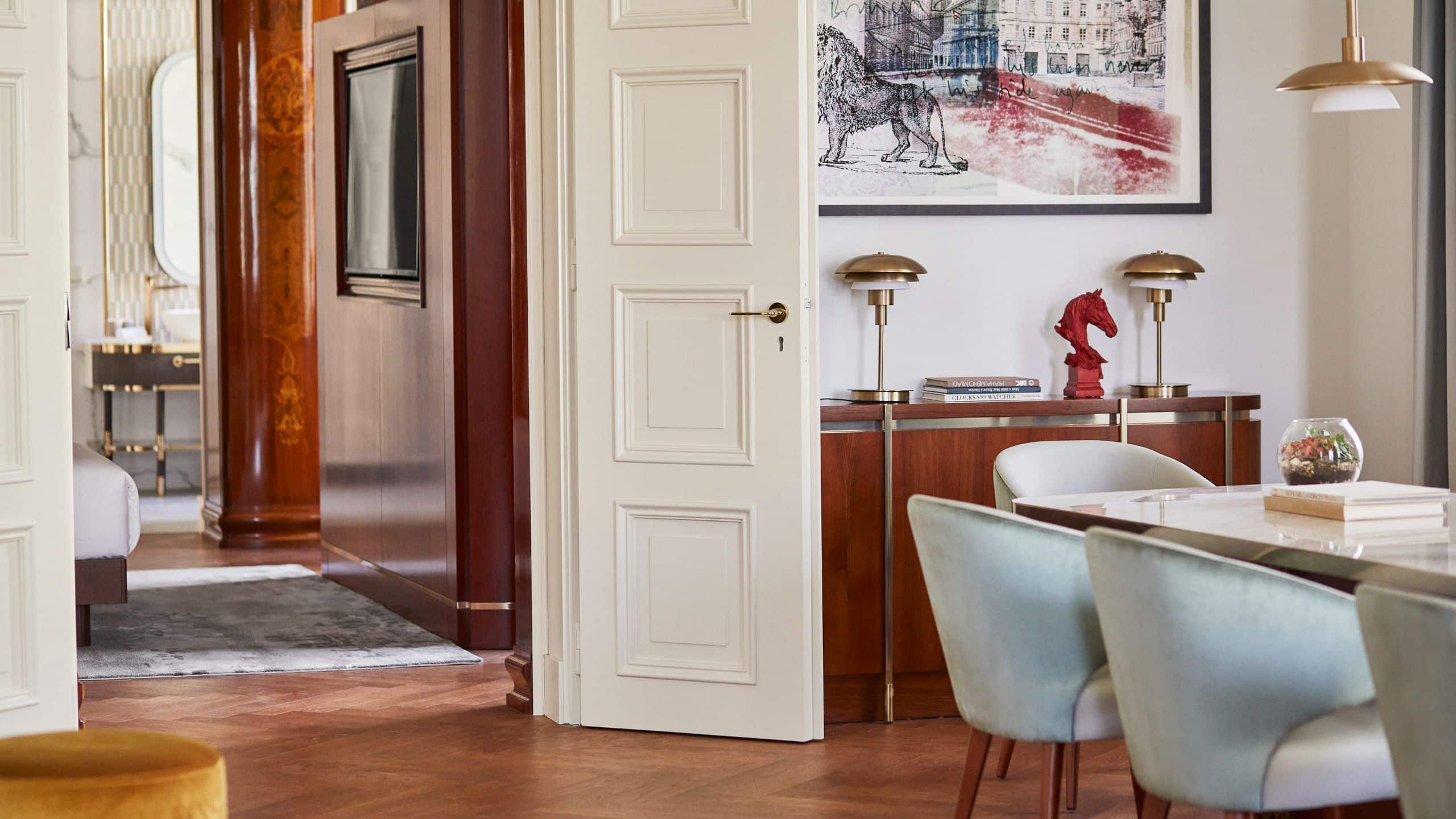 Andaz Prague Wintergarden Adina Suite Living Room
