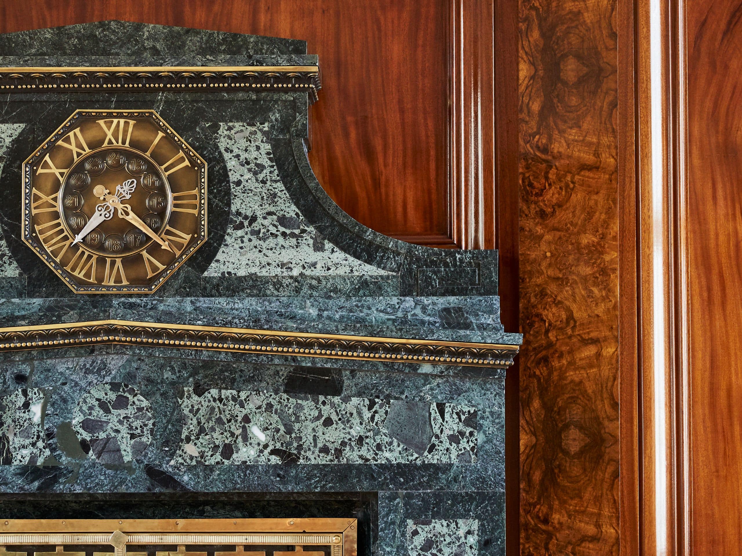 Andaz Prague Collegium One Fireplace Detail