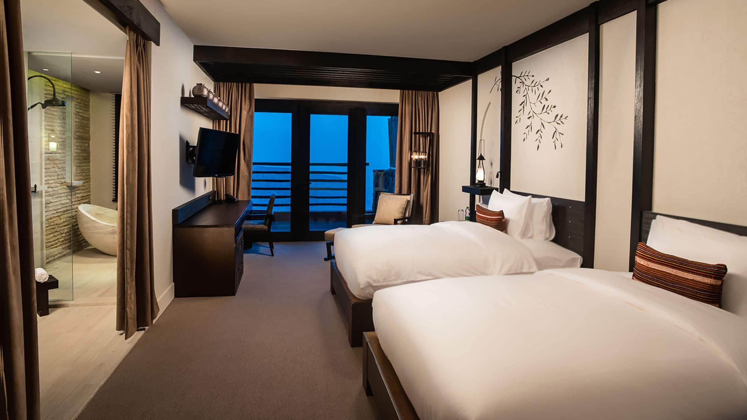 Alila Jabal Akhdar Twin Guestroom