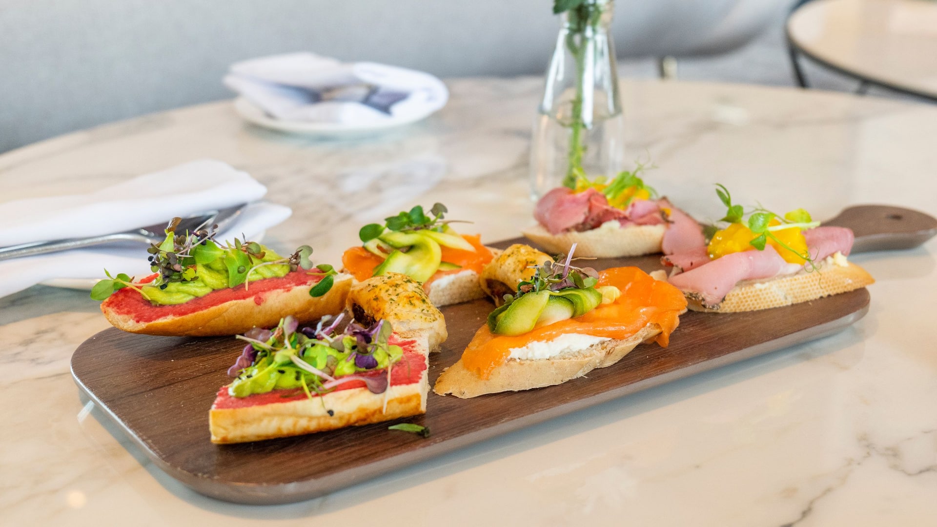 Hyatt Regency Manchester Mothers Day Afternoon Tea Sandwiches