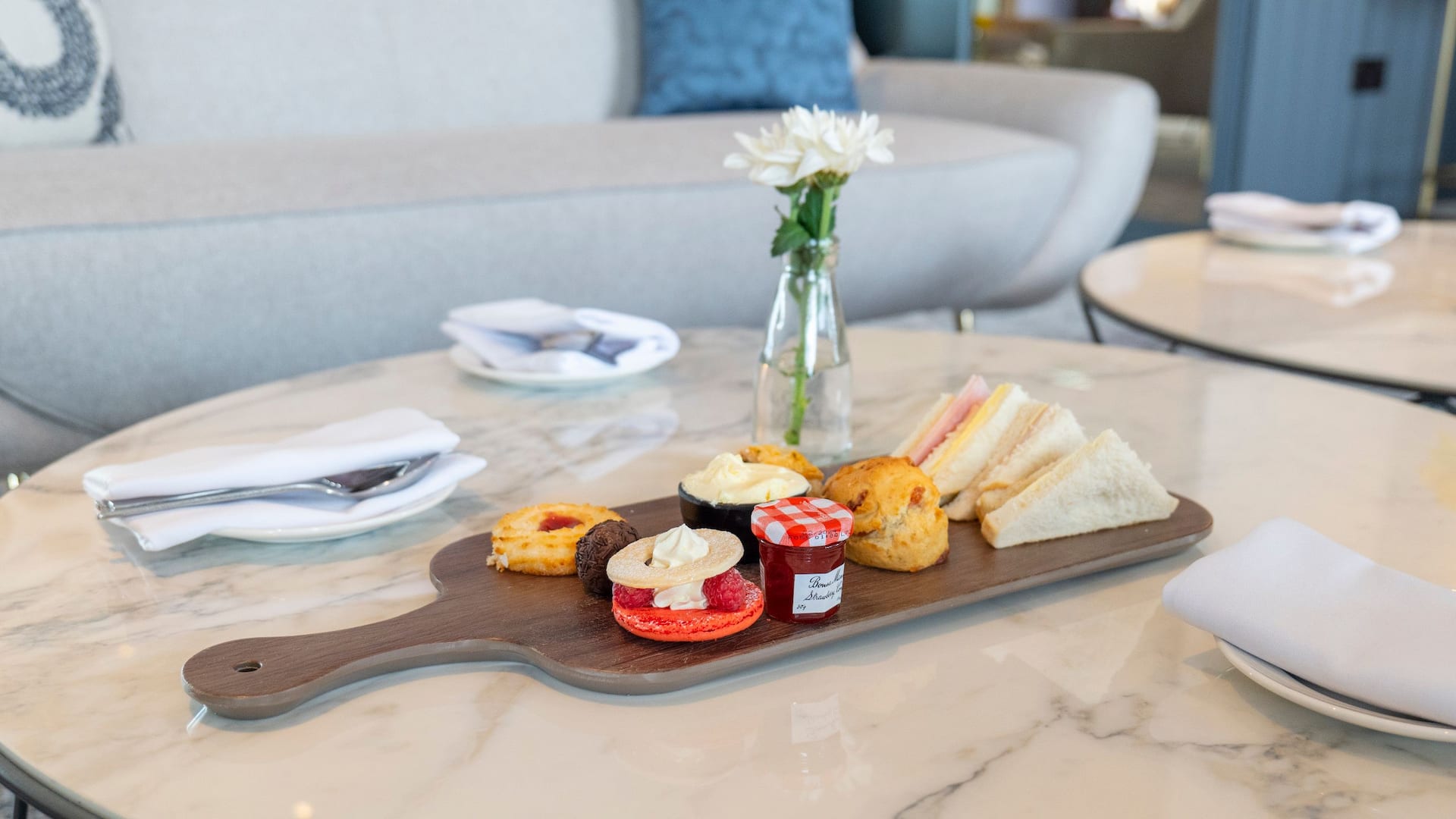 Hyatt Regency Manchester Mothers Day Kids Afternoon Tea Spread
