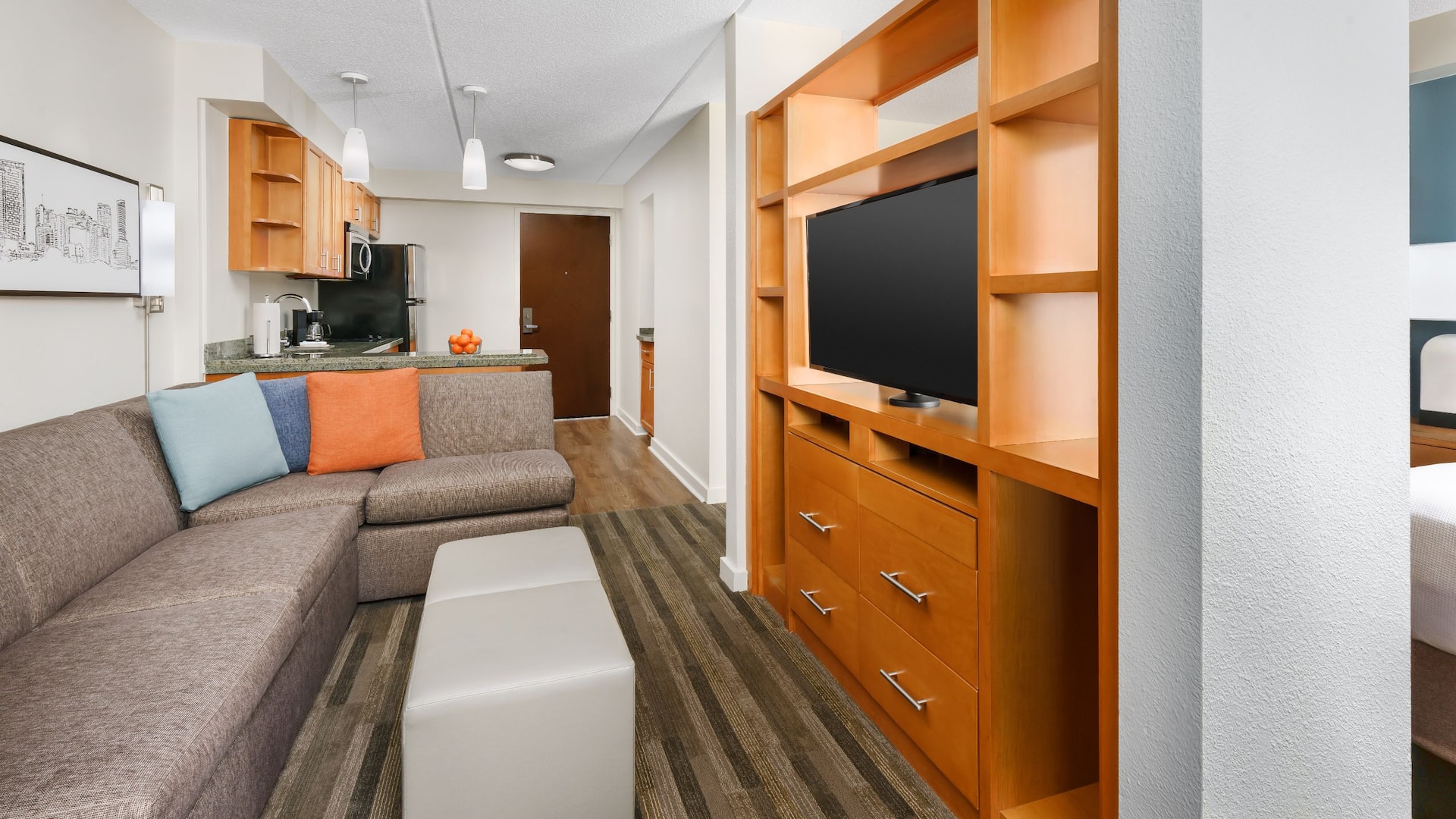 Hyatt House Fort Lauderdale Airport - South & Cruise Port Fllxd Executive Living Room