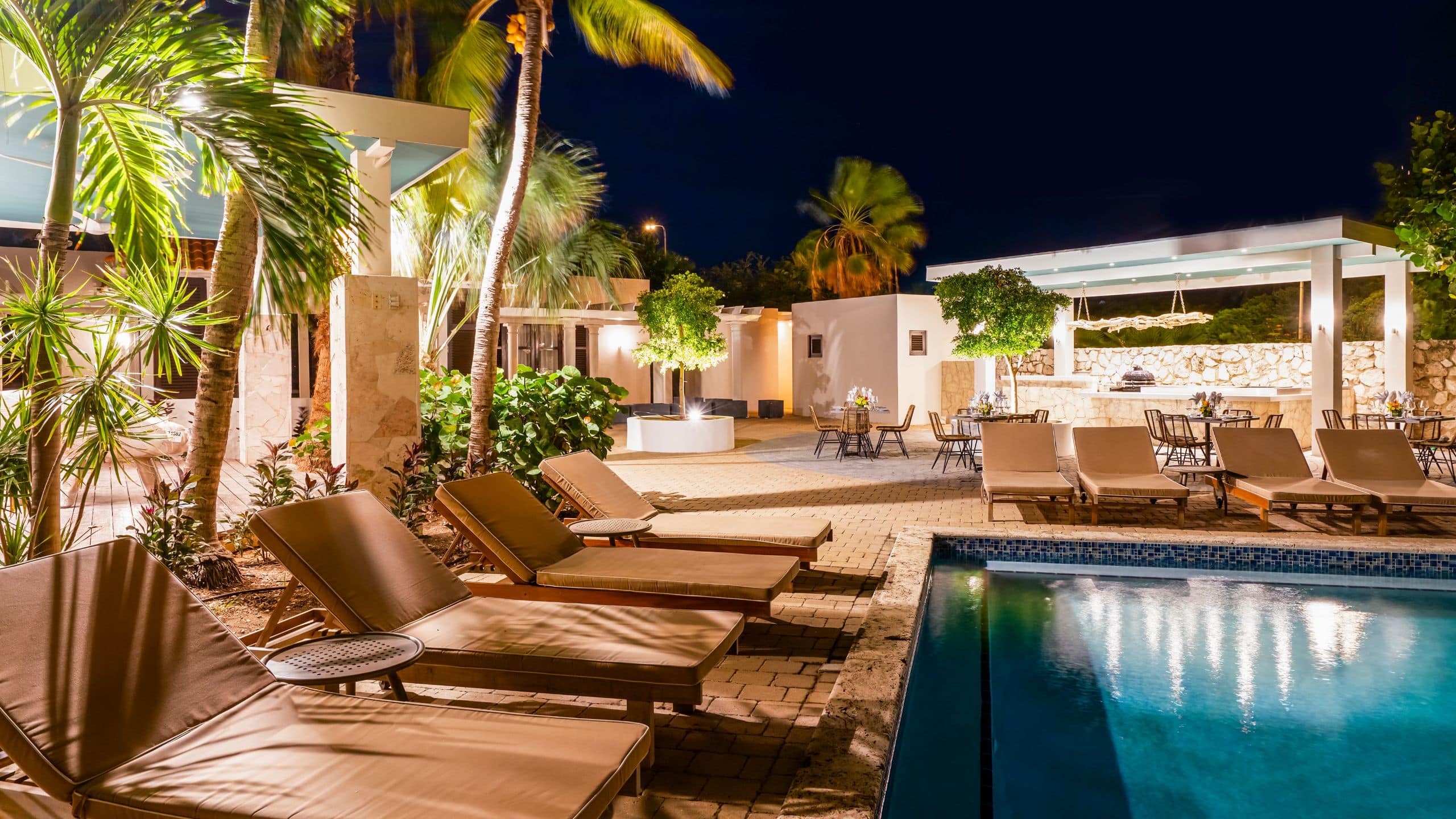 キュラソーの贅沢なオールインクルーシブのブティックリゾート