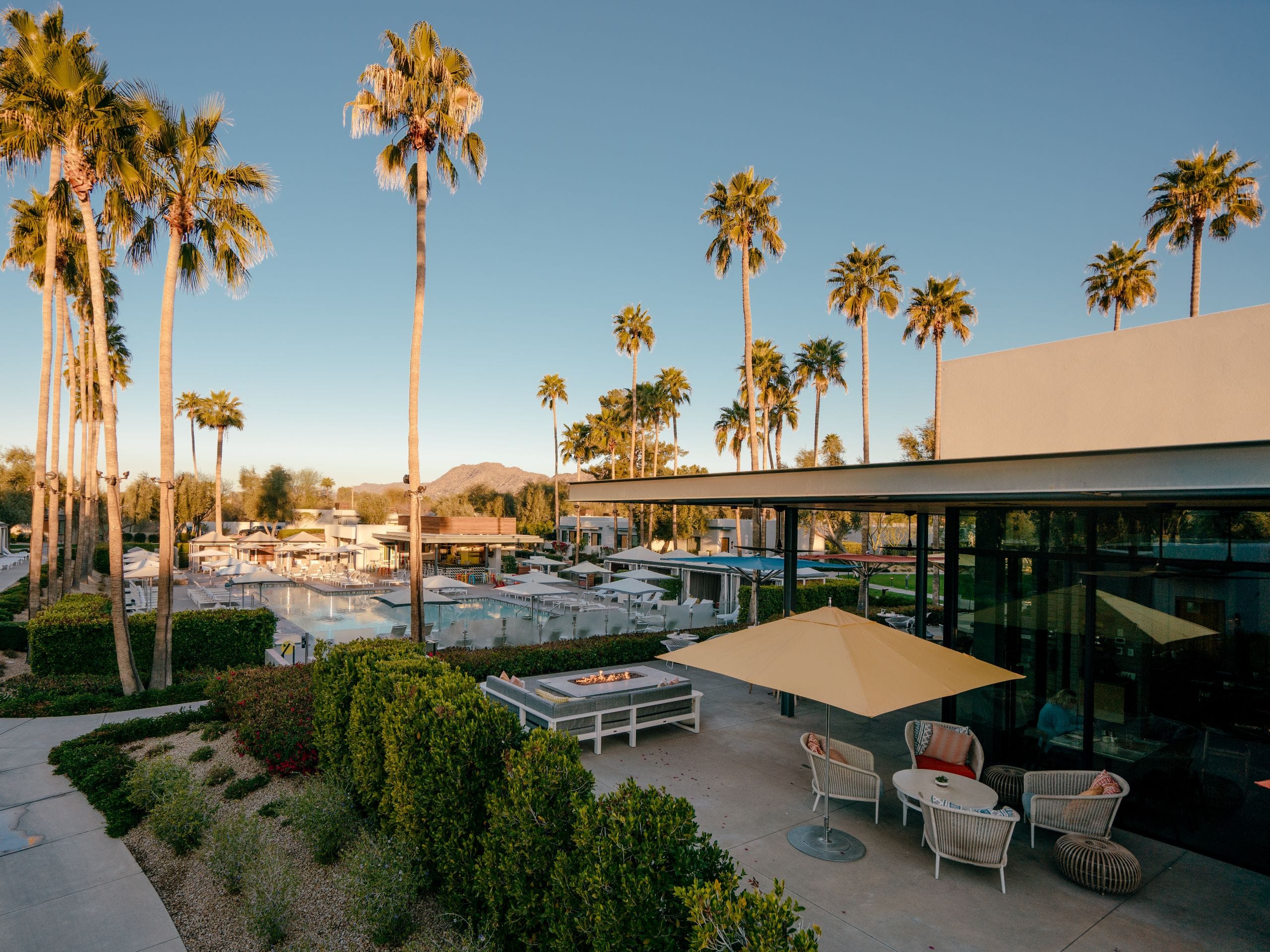 Andaz Scottsdale Resort & Bungalows Patio Aerial