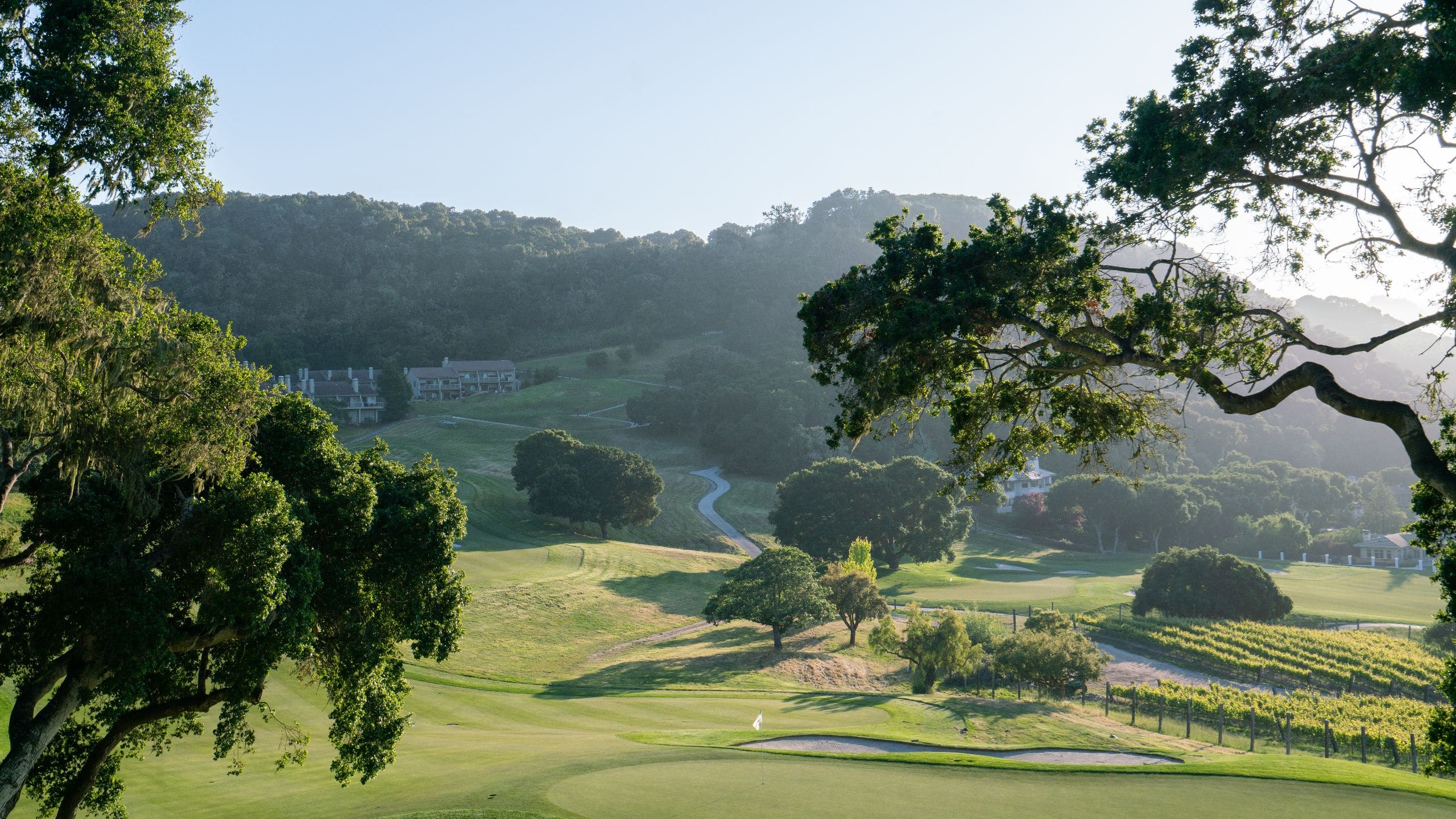 Carmel Valley Ranch Golf Course Vineyard Suites Room View