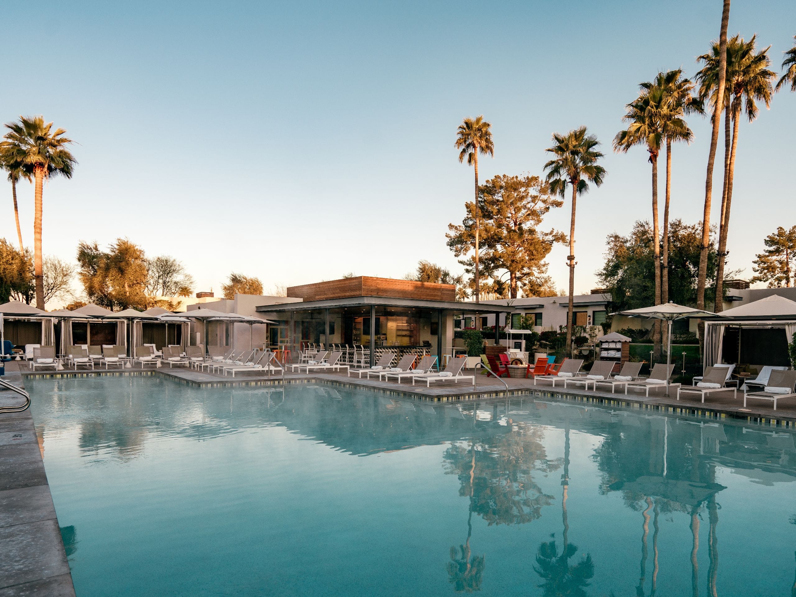 Andaz Scottsdale Resort & Bungalows Pool Wide View