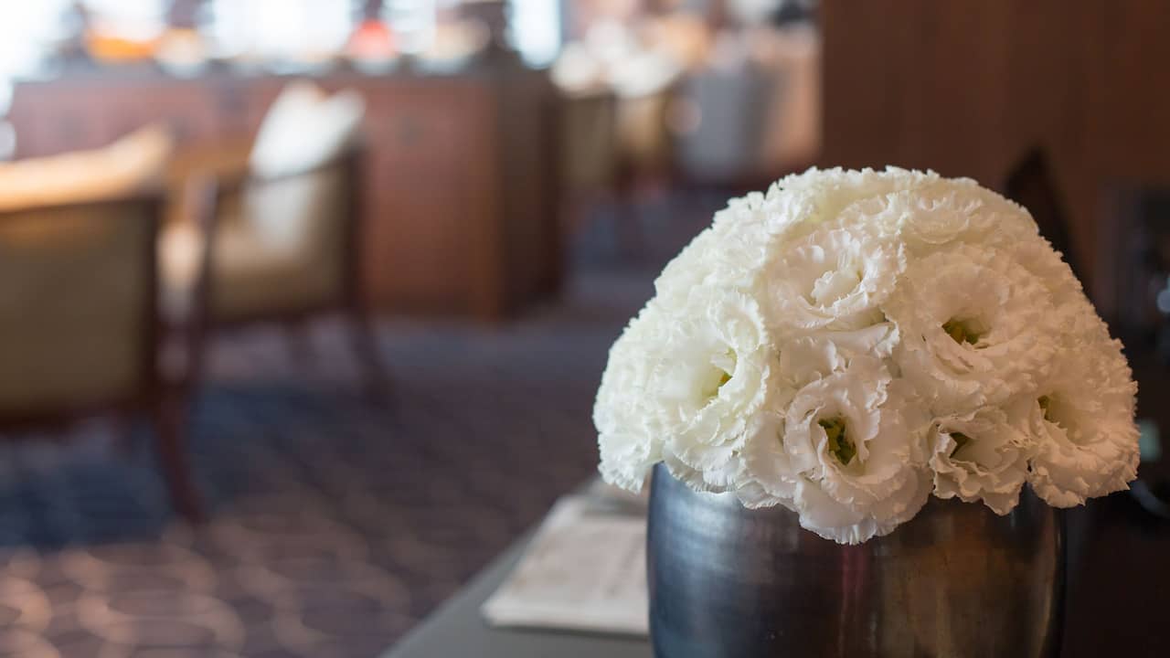 Regency Club Lounge Flowers