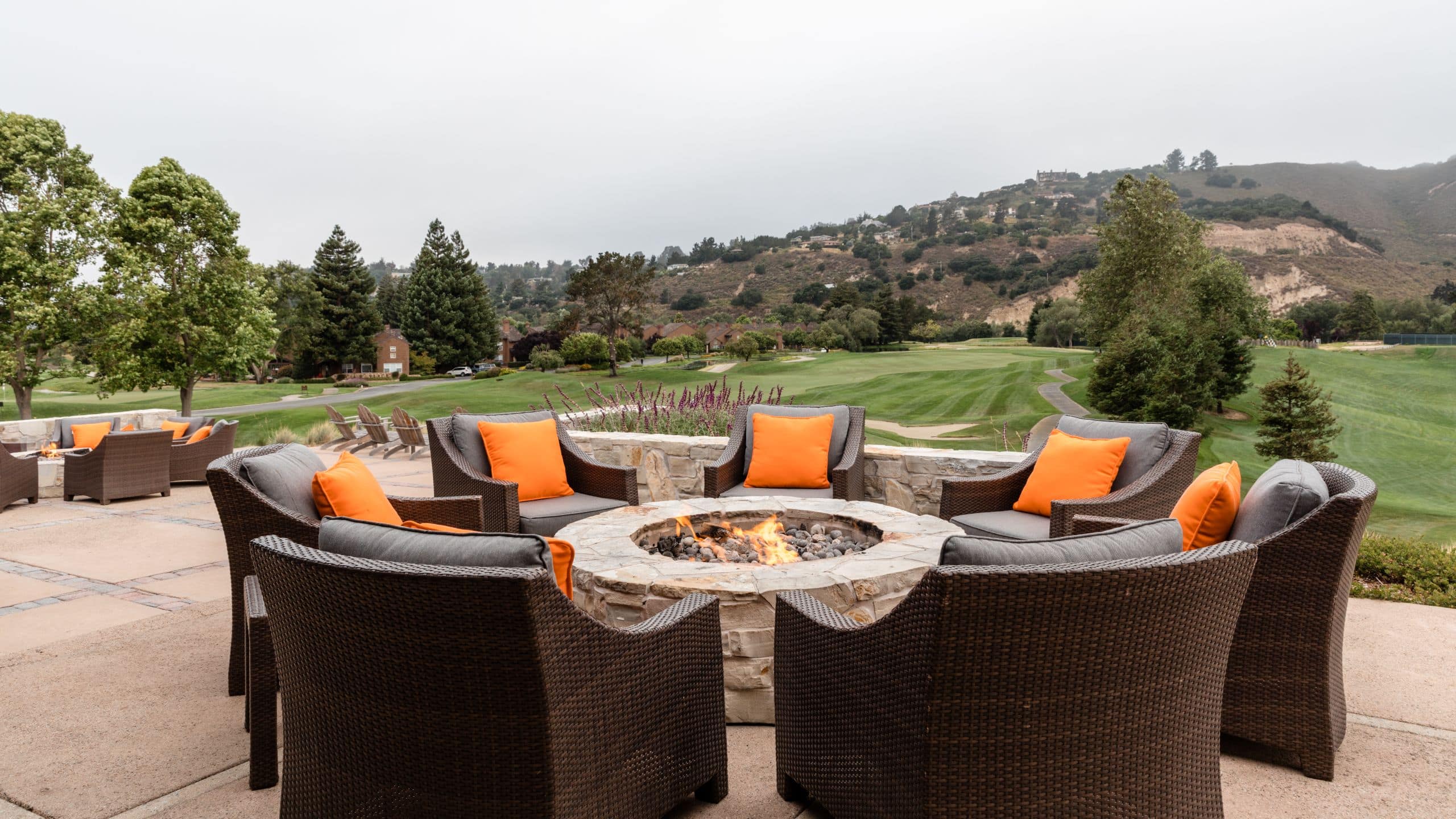 2 of 3 Carmel Valley Ranch Clubhouse Terrace