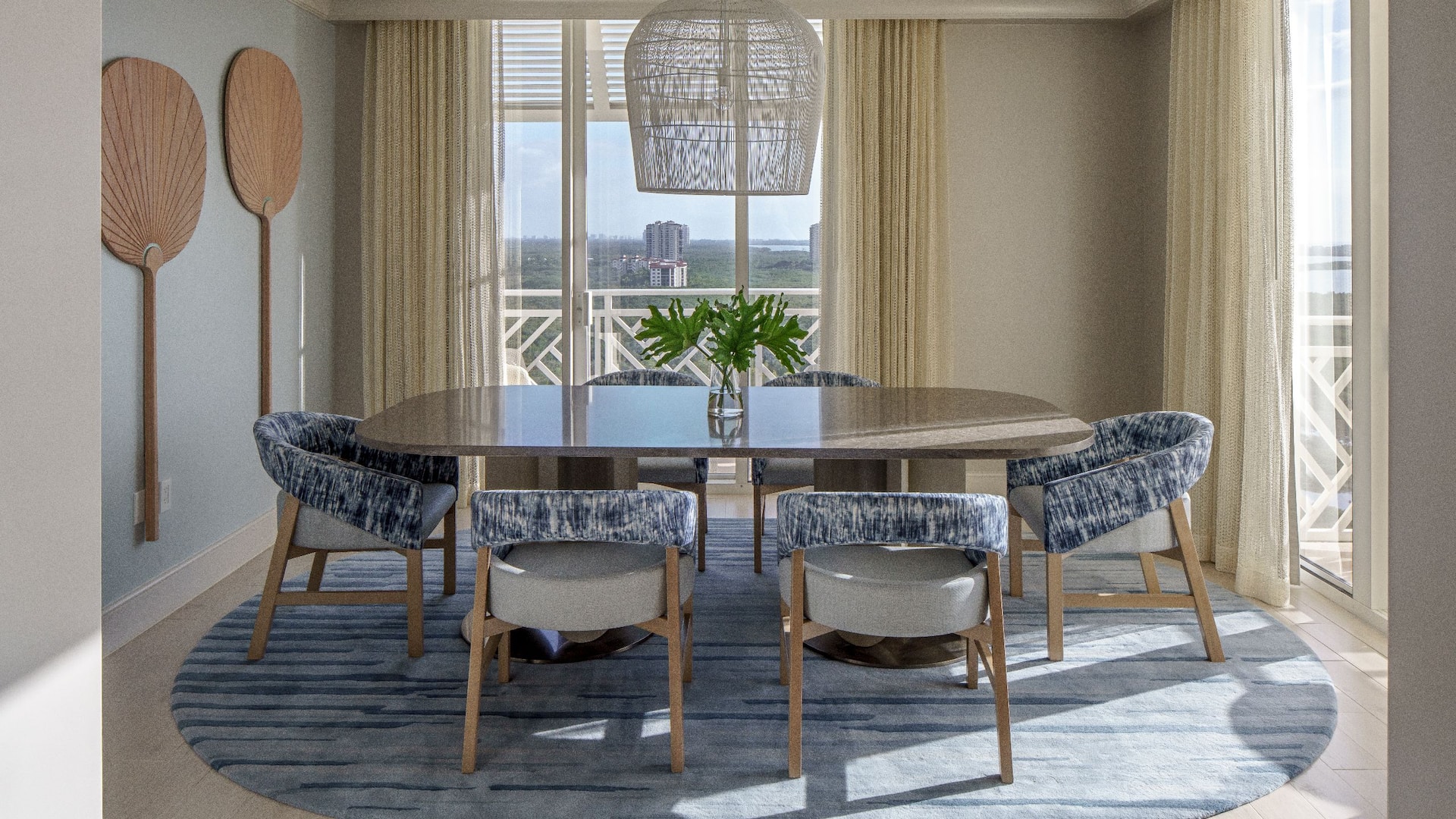 2/6 Hyatt Regency Coconut Point Resort and Spa Regency Suite Dining Room Table