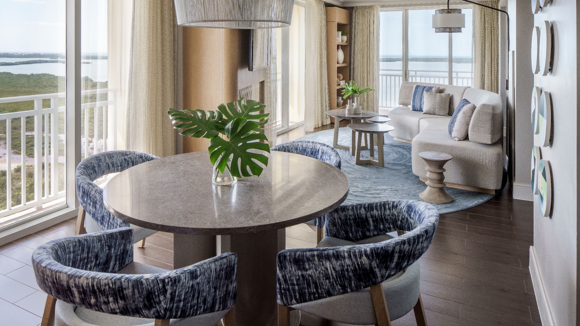 2/6 Hyatt Regency Coconut Point Resort and Spa Presidential Suite Dining Area
