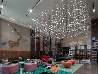Hyatt Centric Jumeirah Dubai Lobby Seating Area