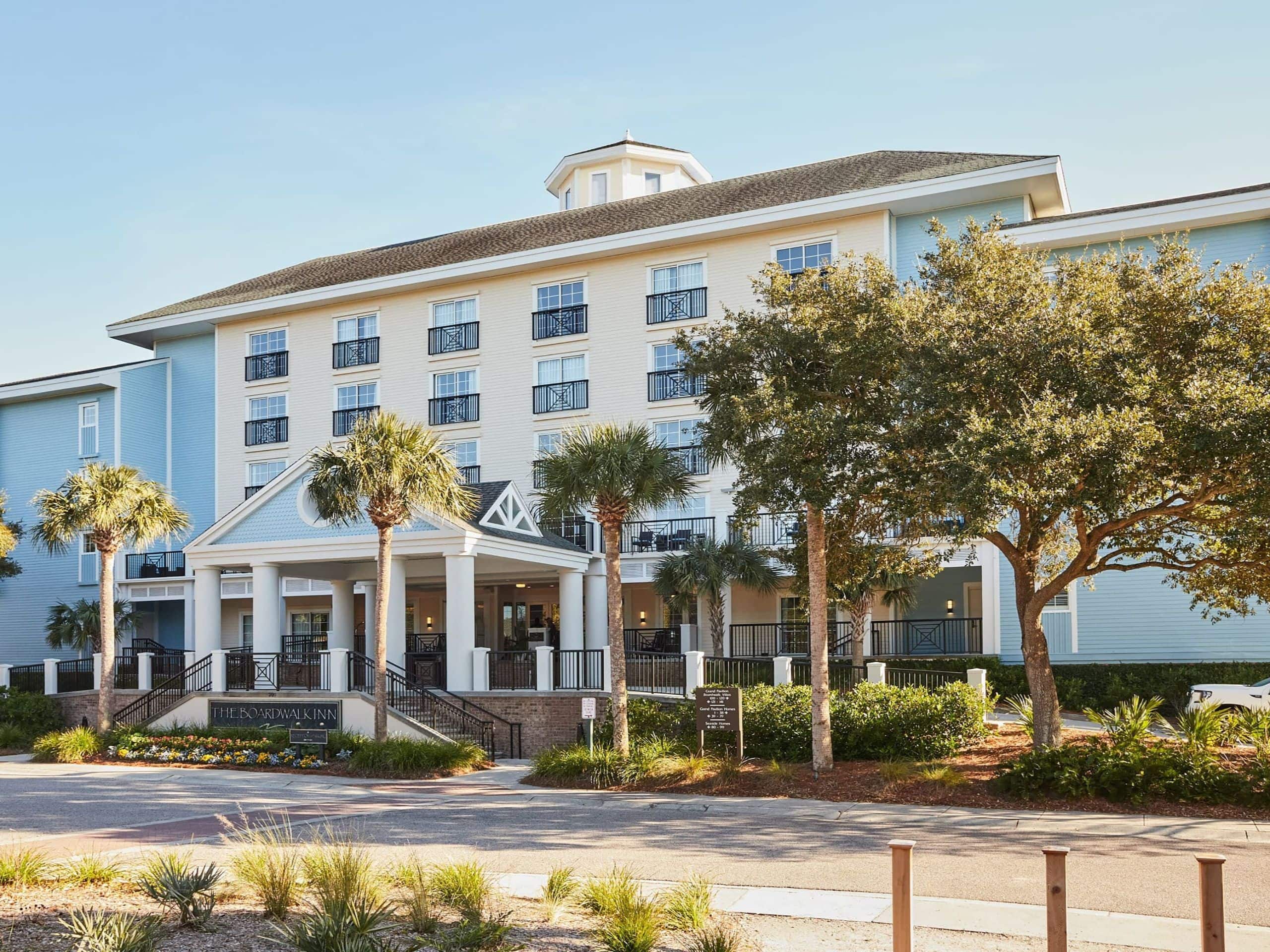 Wild Dunes Resort - Sweetgrass Inn and Boardwalk Inn Boardwalk Inn Exterior Side
