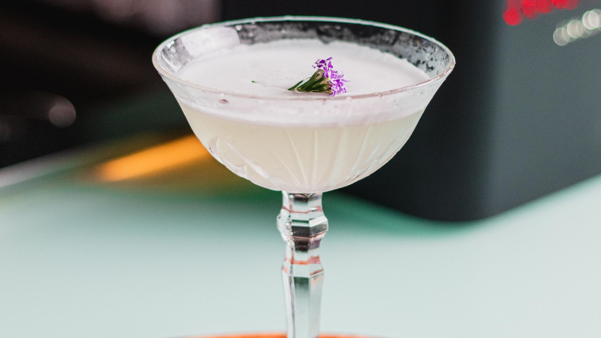 Cocktail at burgundy