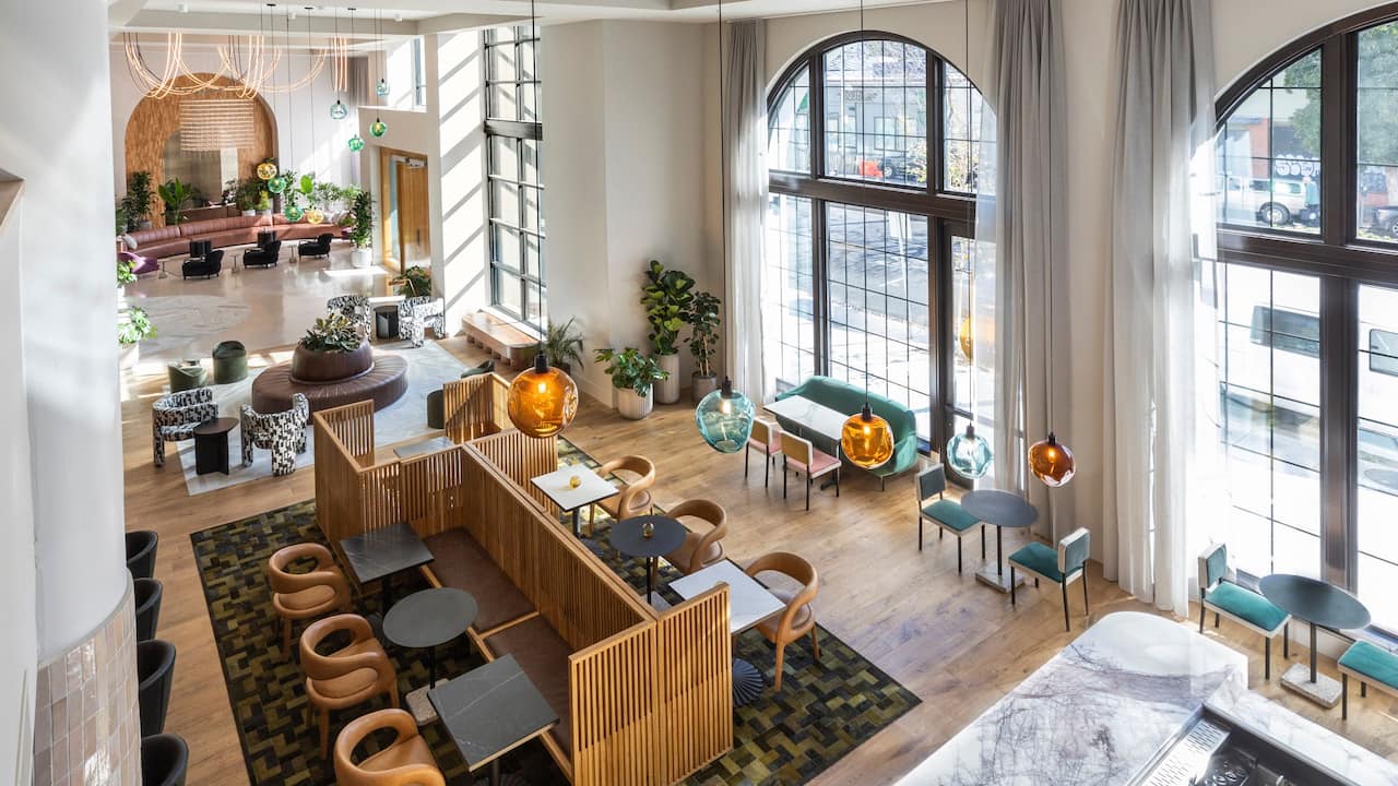 Lobby Daytime Aerial View 