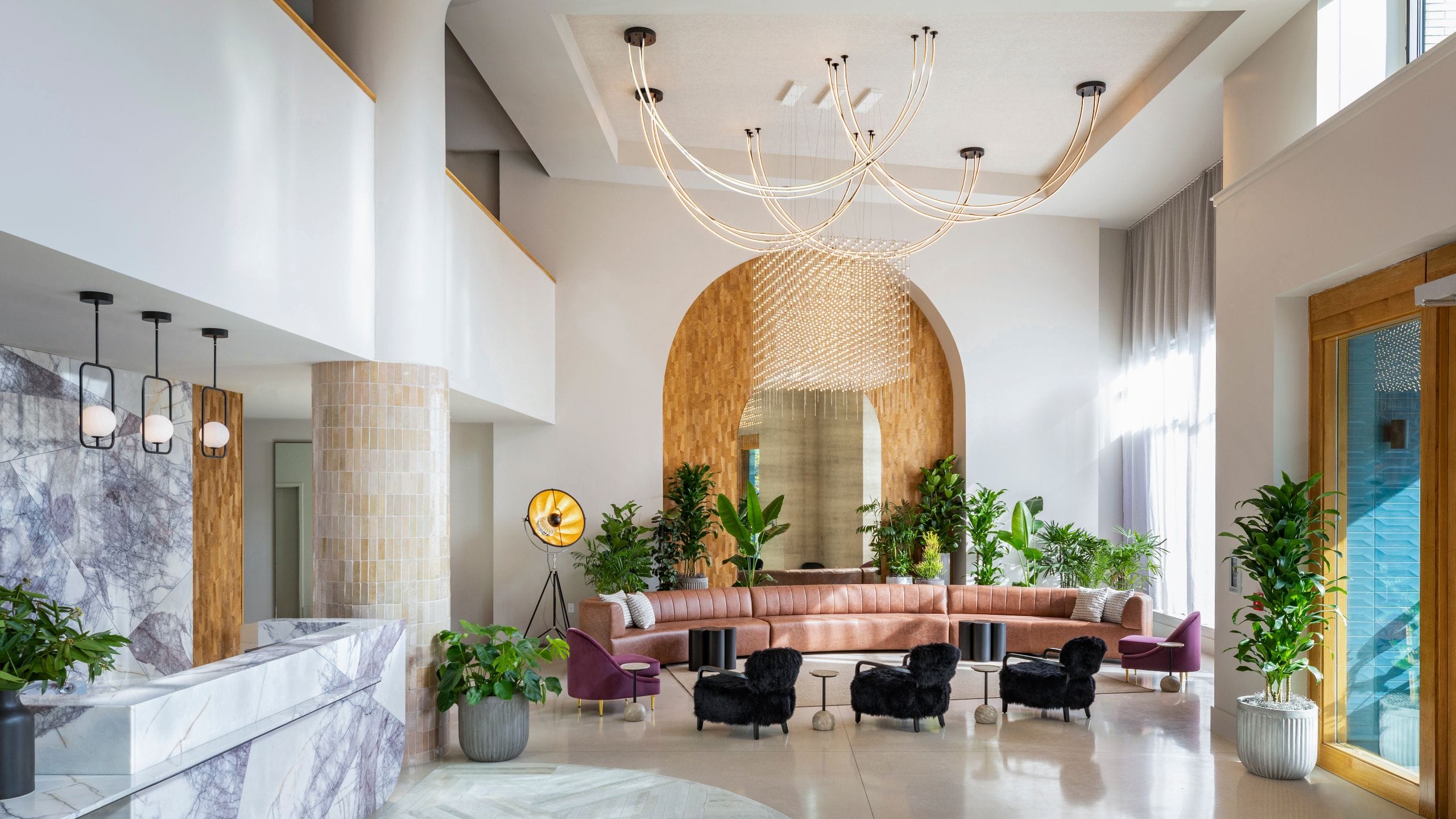 Kissel Uptown Oakland Reception Lobby
