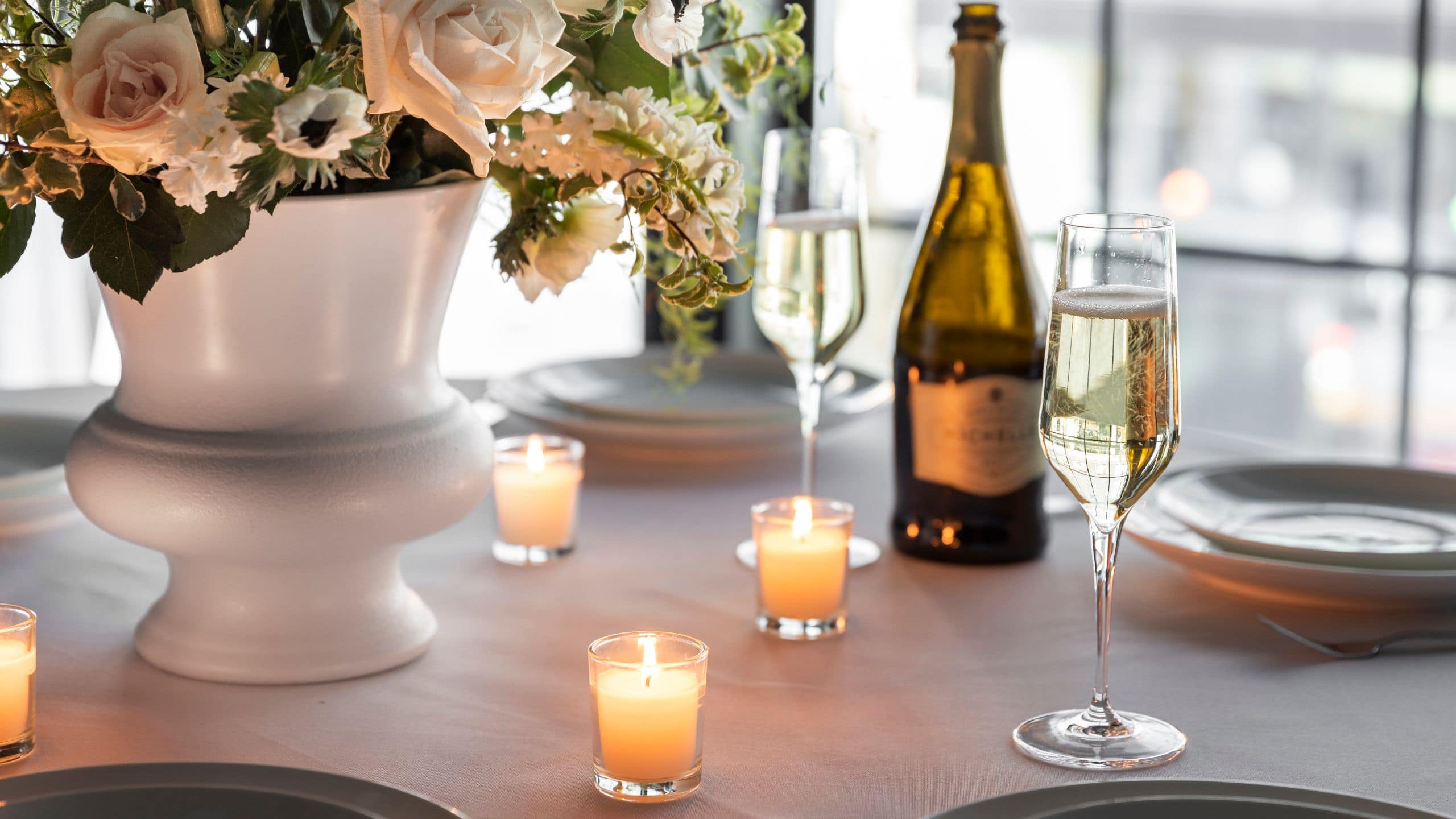 Kissel Uptown Oakland Wedding Table Close-up