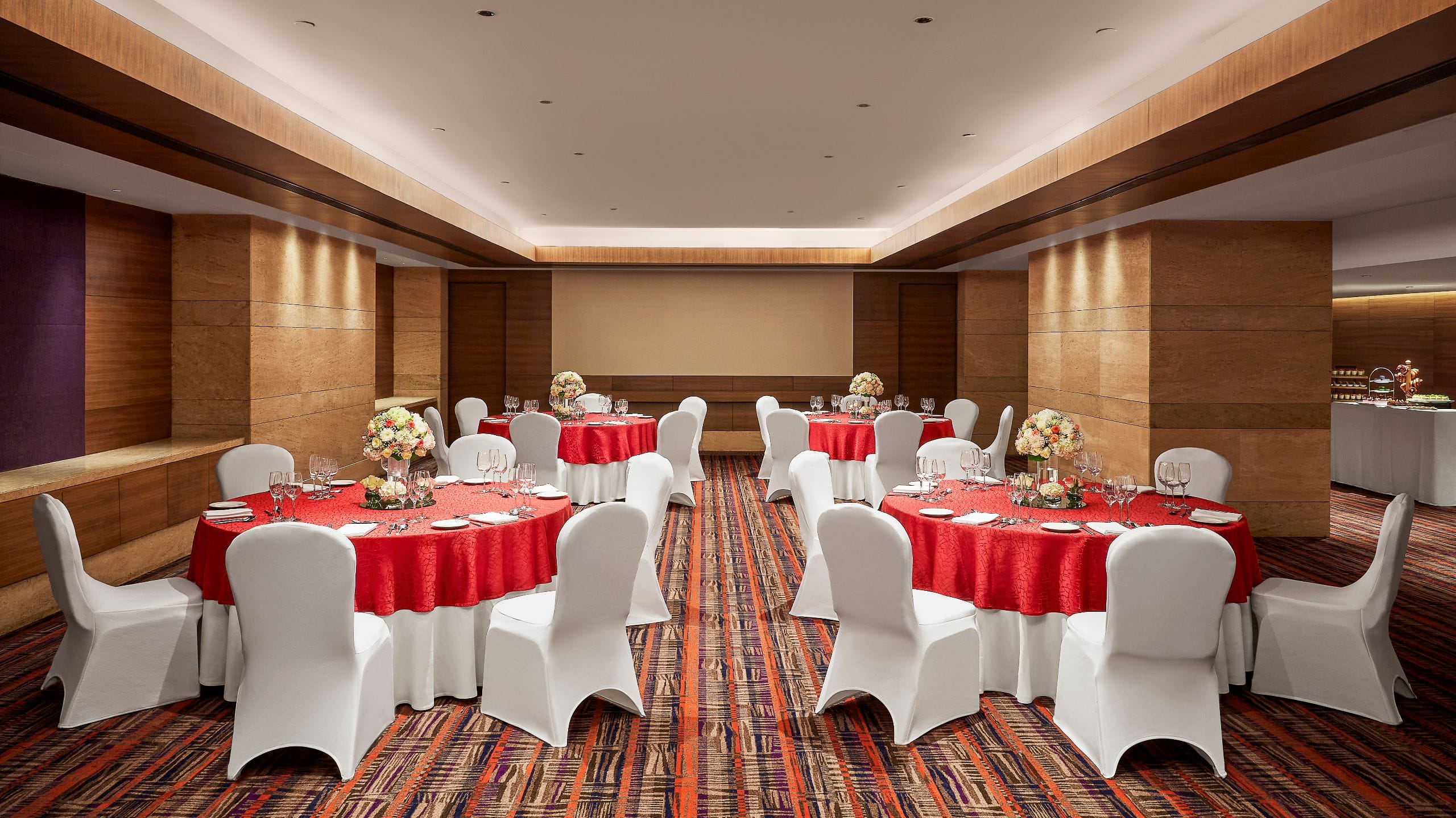 Grand Hyatt Mumbai Hotel & Residences Mahogany Conference Tables Chairs