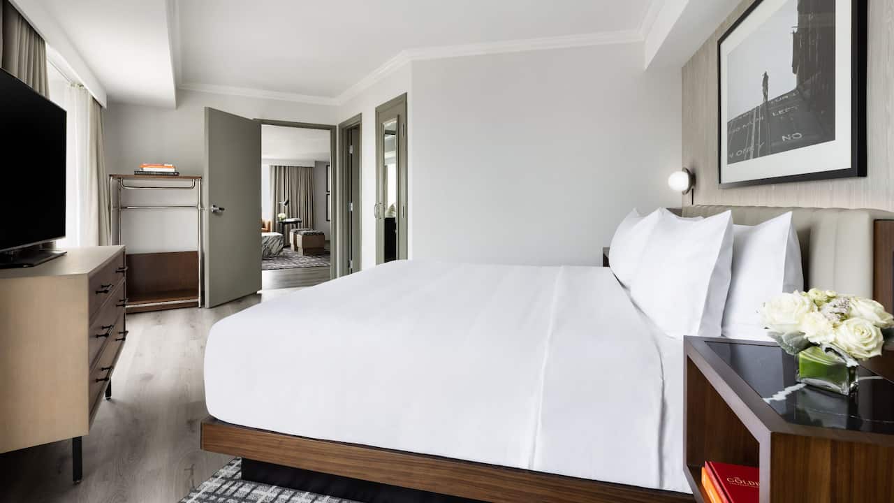 Executive King Suite Bedroom
