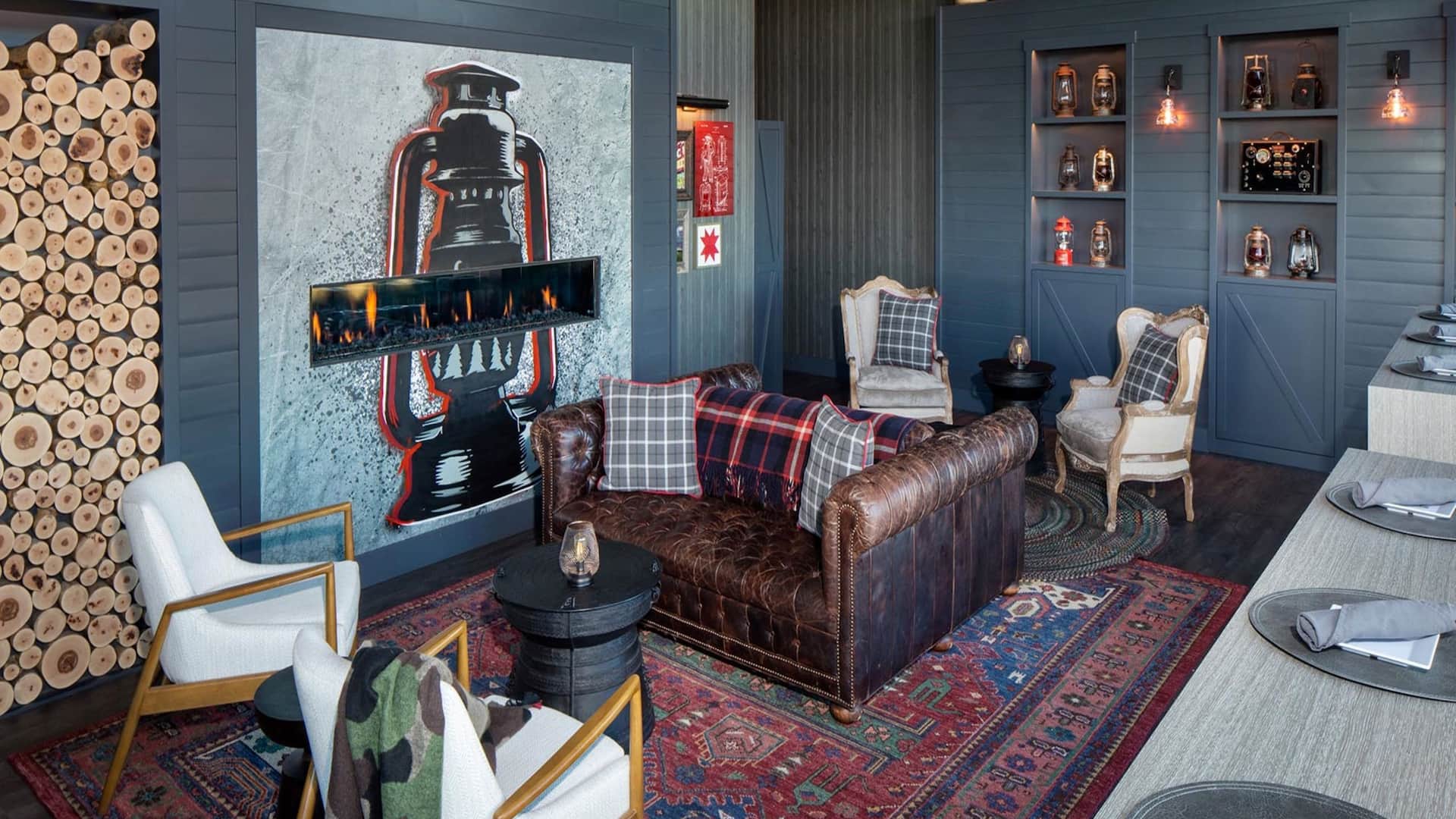 Hyatt Place Harrisonburg Ridge Room Lantern Lounge Seating