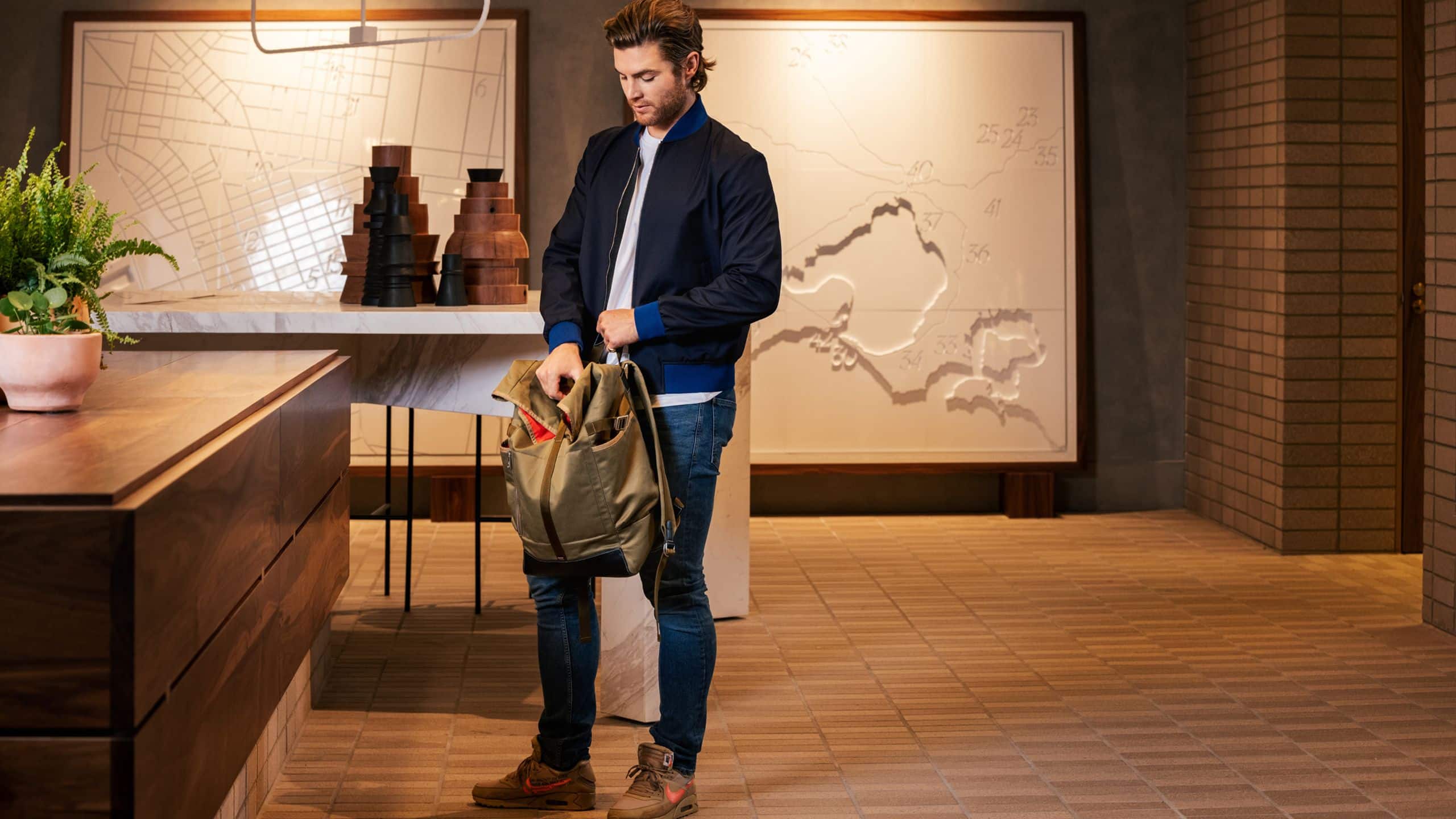 Hyatt Centric Melbourne Man Front Desk Check-in