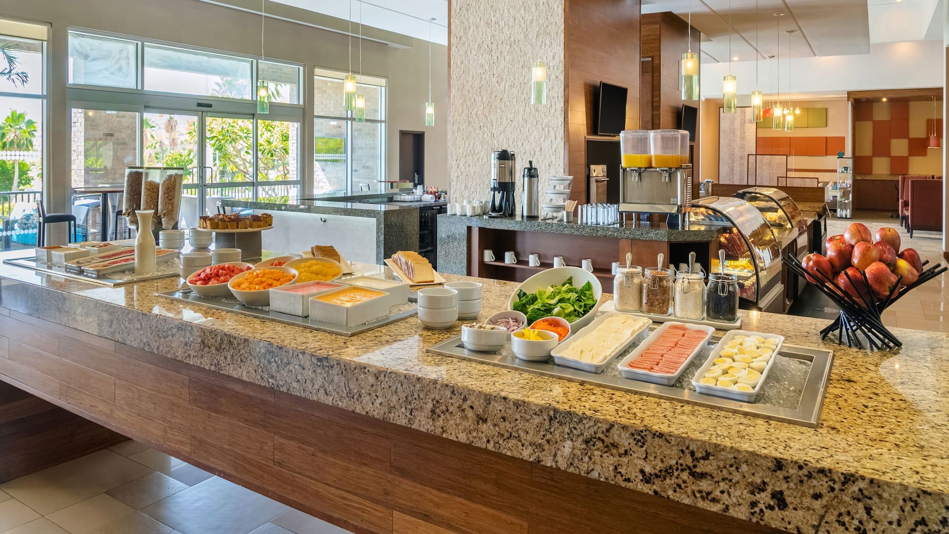 Hyatt Place Los Cabos Breakfast Buffet Cold Meals
