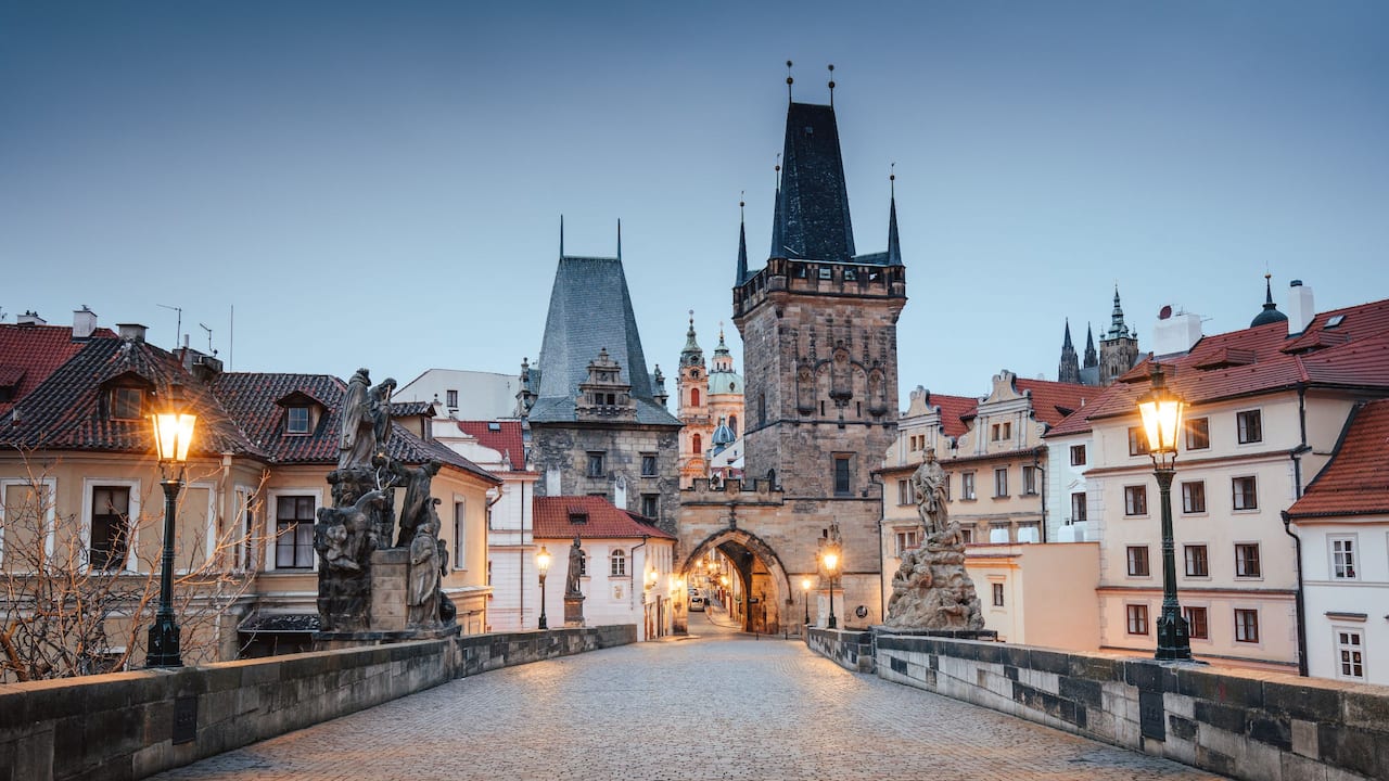 Historical buildings in Prague - Andaz Prague