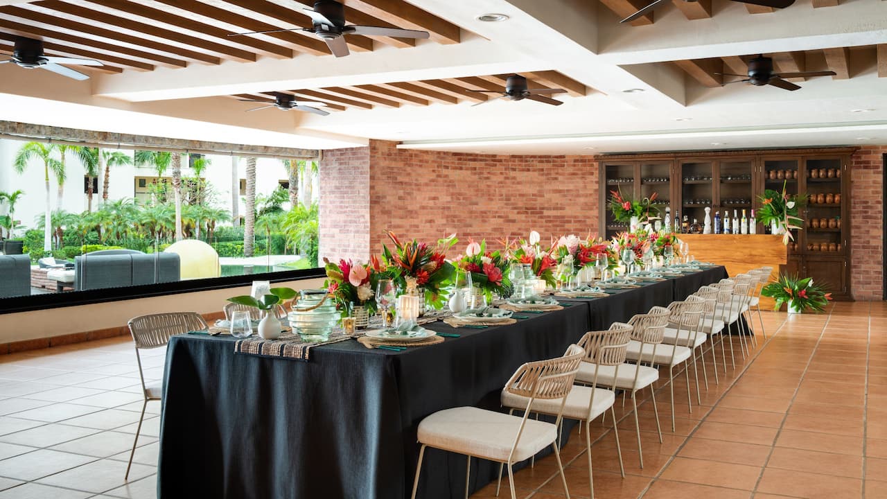 Mice El Agave Reception Setup