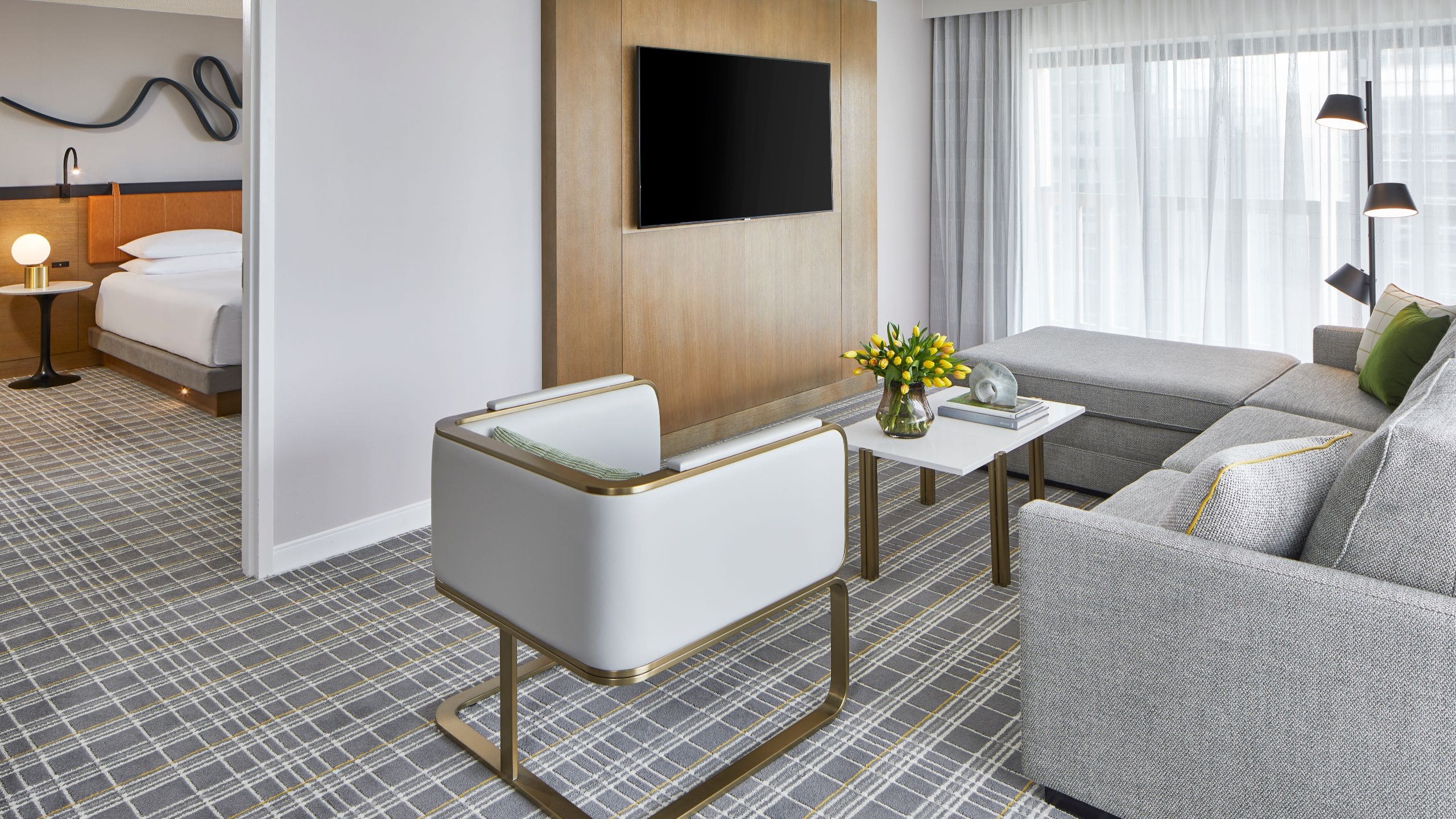 Hyatt Regency Atlanta Atlra Crown Suite Parlor