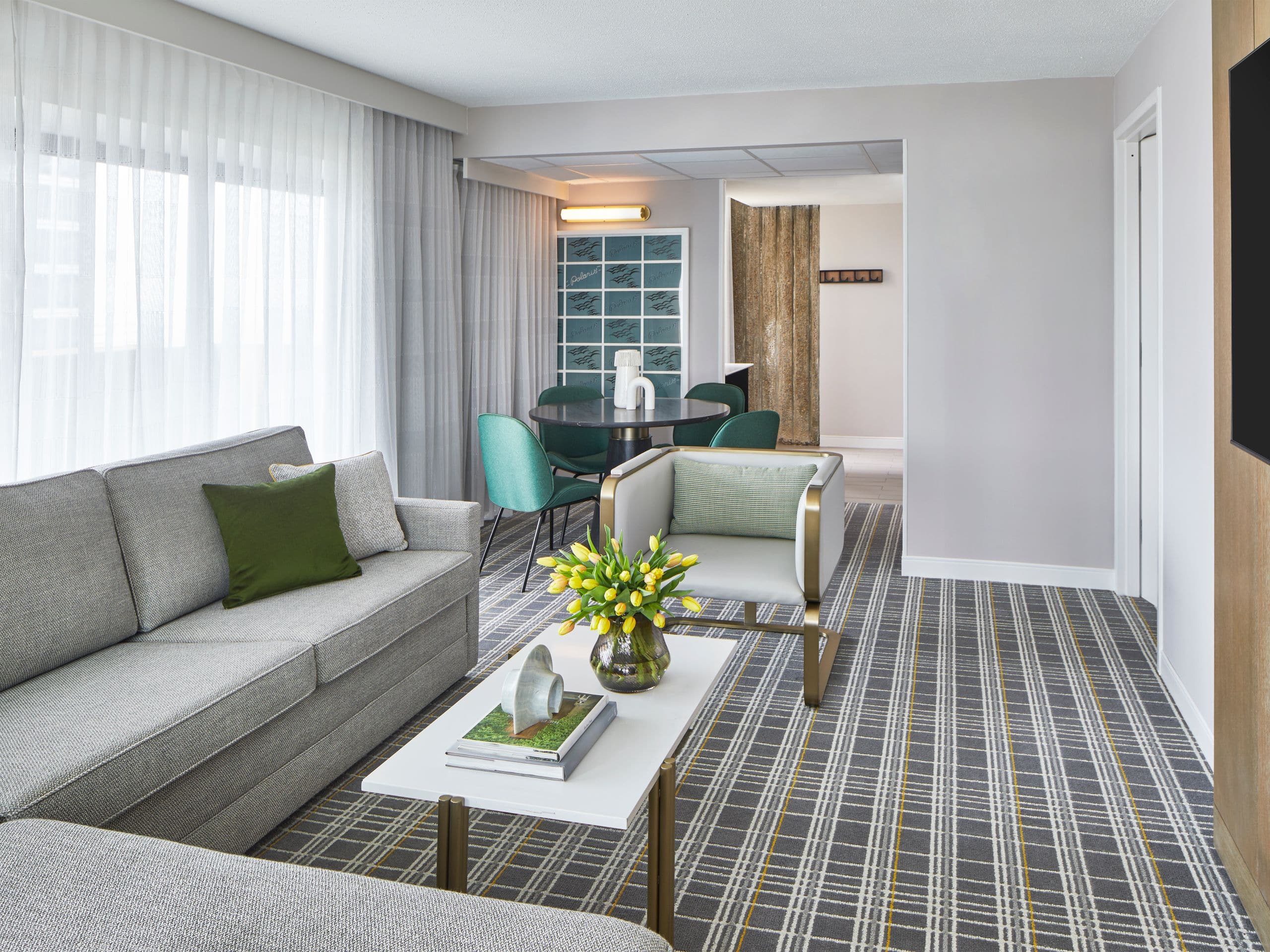 Crown Suite Parlor Sitting Area