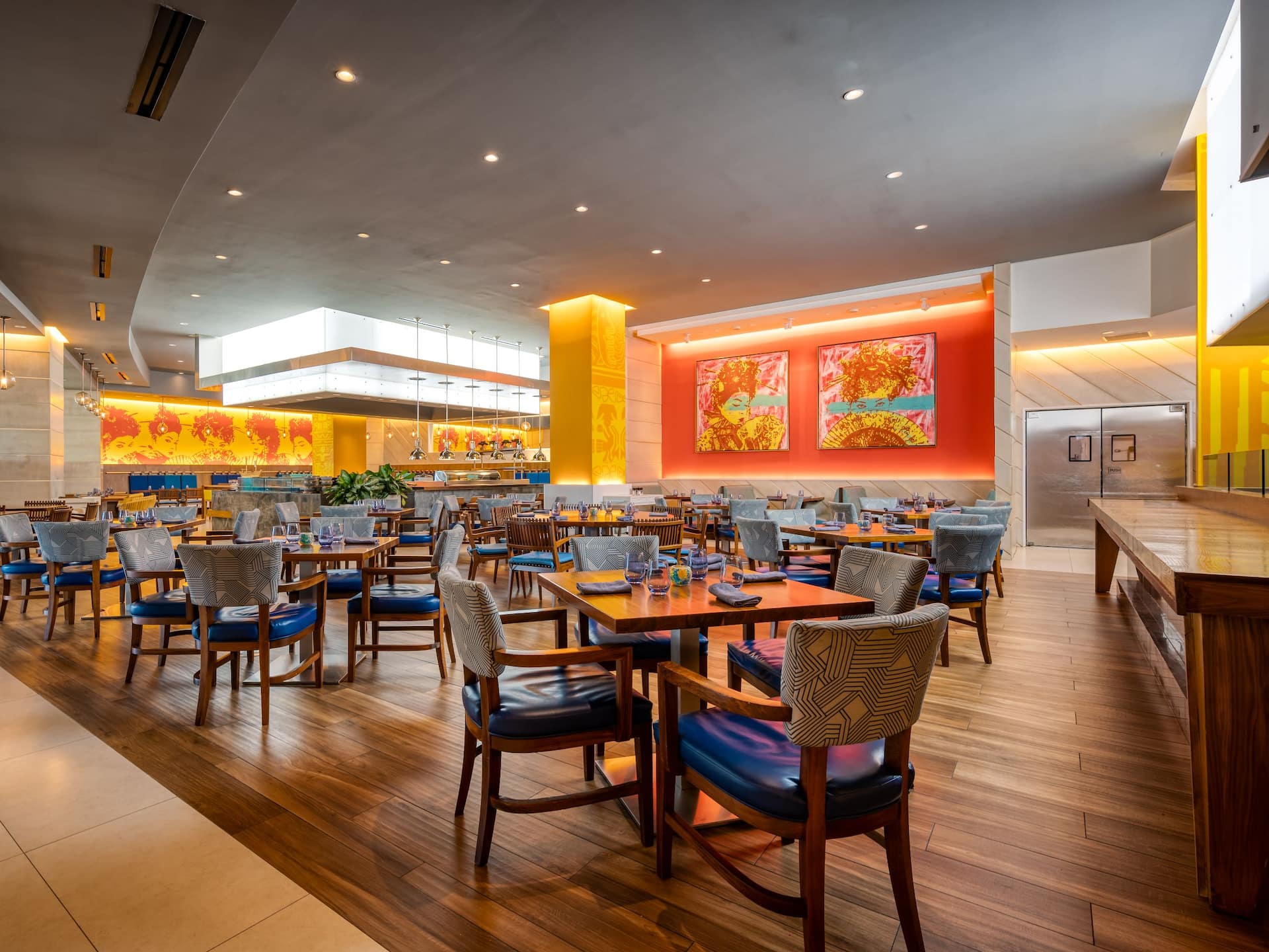 Grand Hyatt Baha Mar Restaurant Cinko Geisha Walls