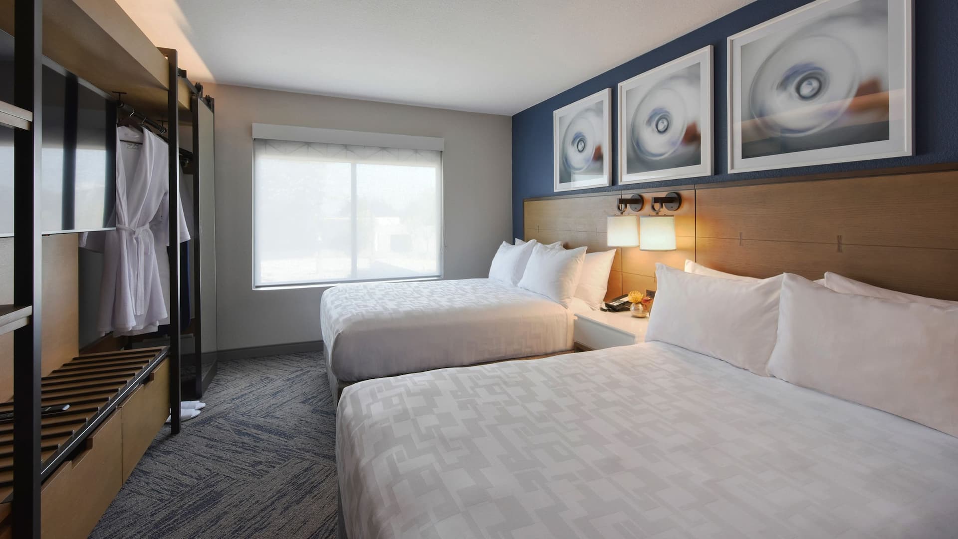 1 of 1 Hyatt Centric Santa Clara Silicon Valley Two Beds Guestroom