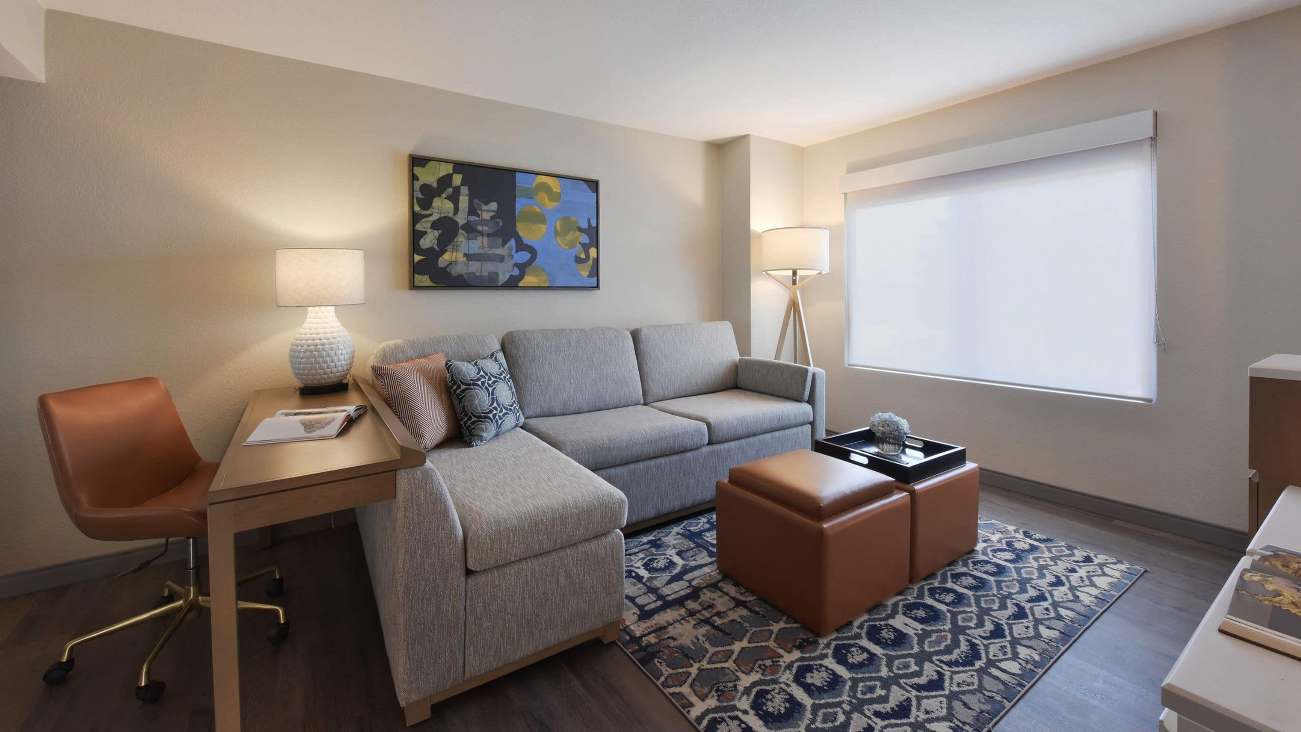 Hyatt Centric Santa Clara Silicon Valley Guestroom Living Area