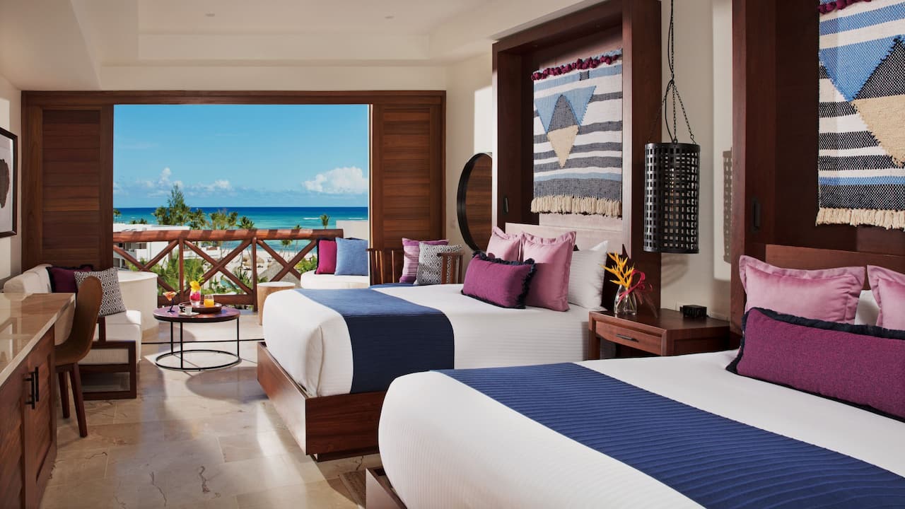 Junior Suite Ocean View Double Beds