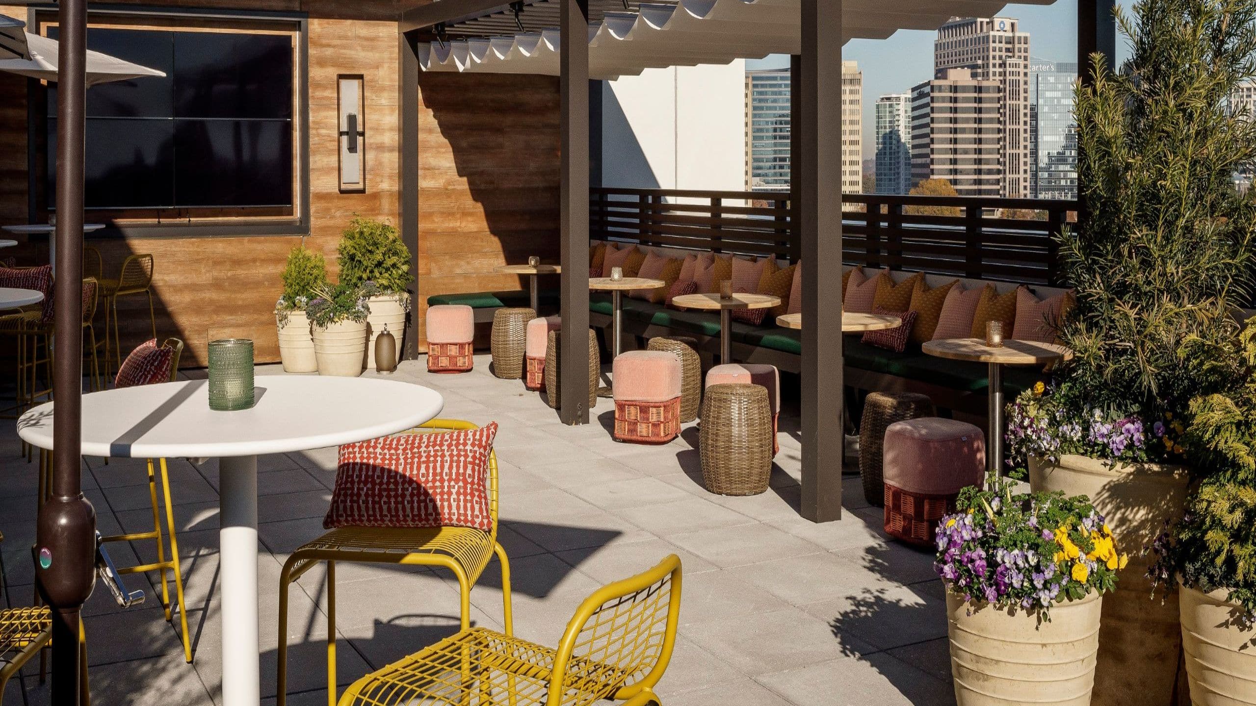 Hyatt Centric Buckhead Atlanta Spaceman Terrace Daytime