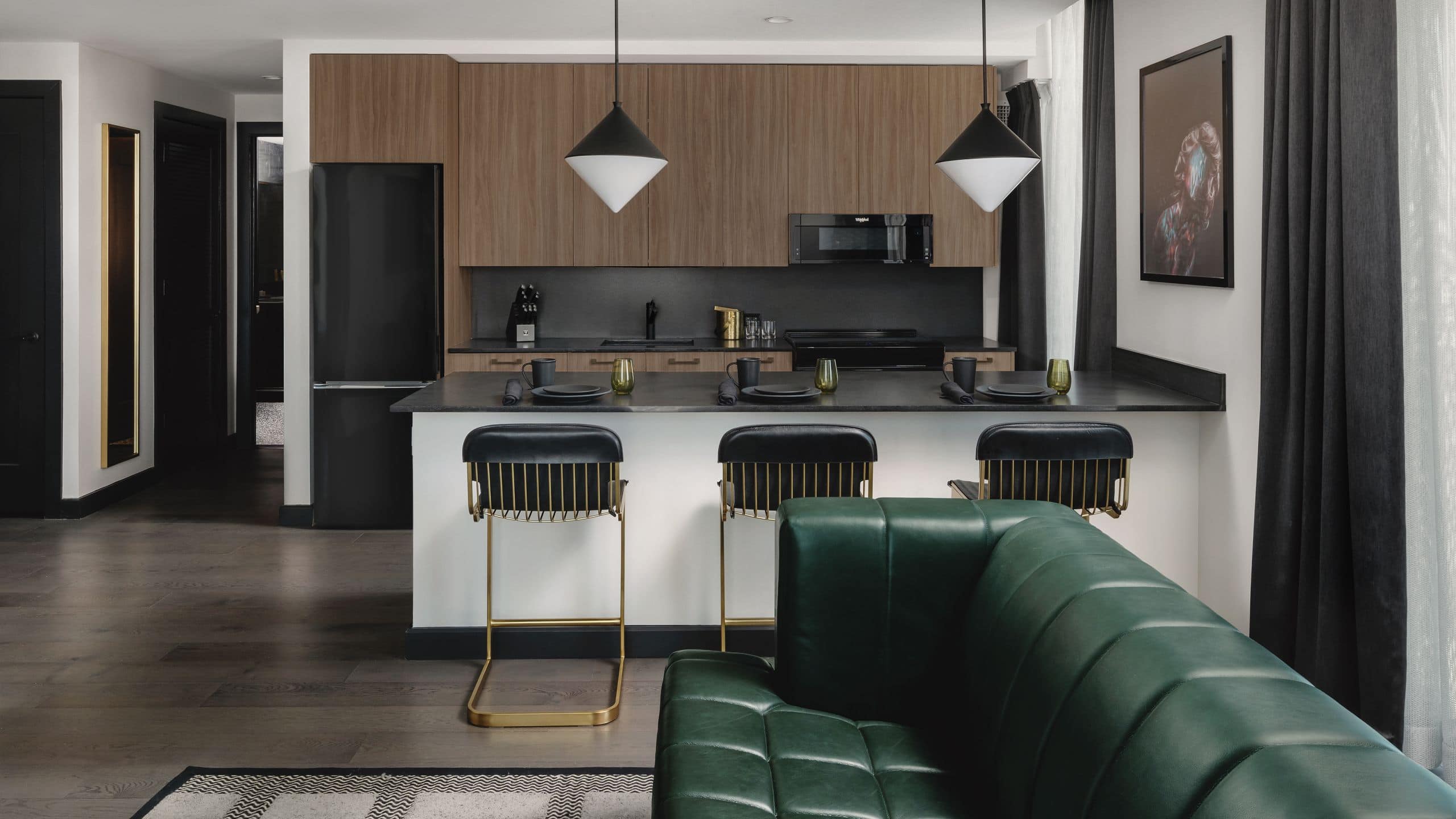 Thompson Austin Guestrooms Residences Kitchen