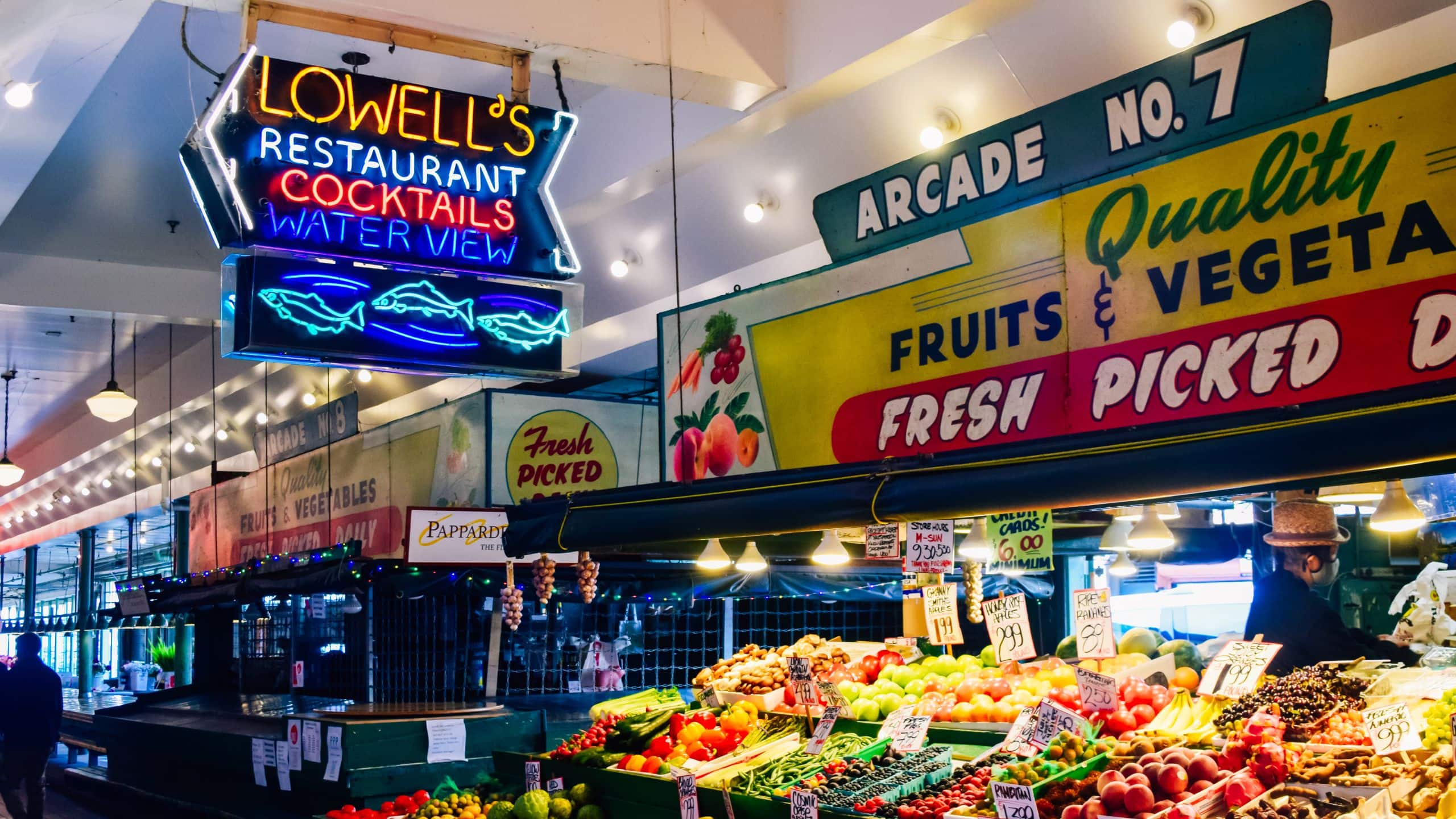 Hyatt at Olive 8 Public Market Fruit Stand