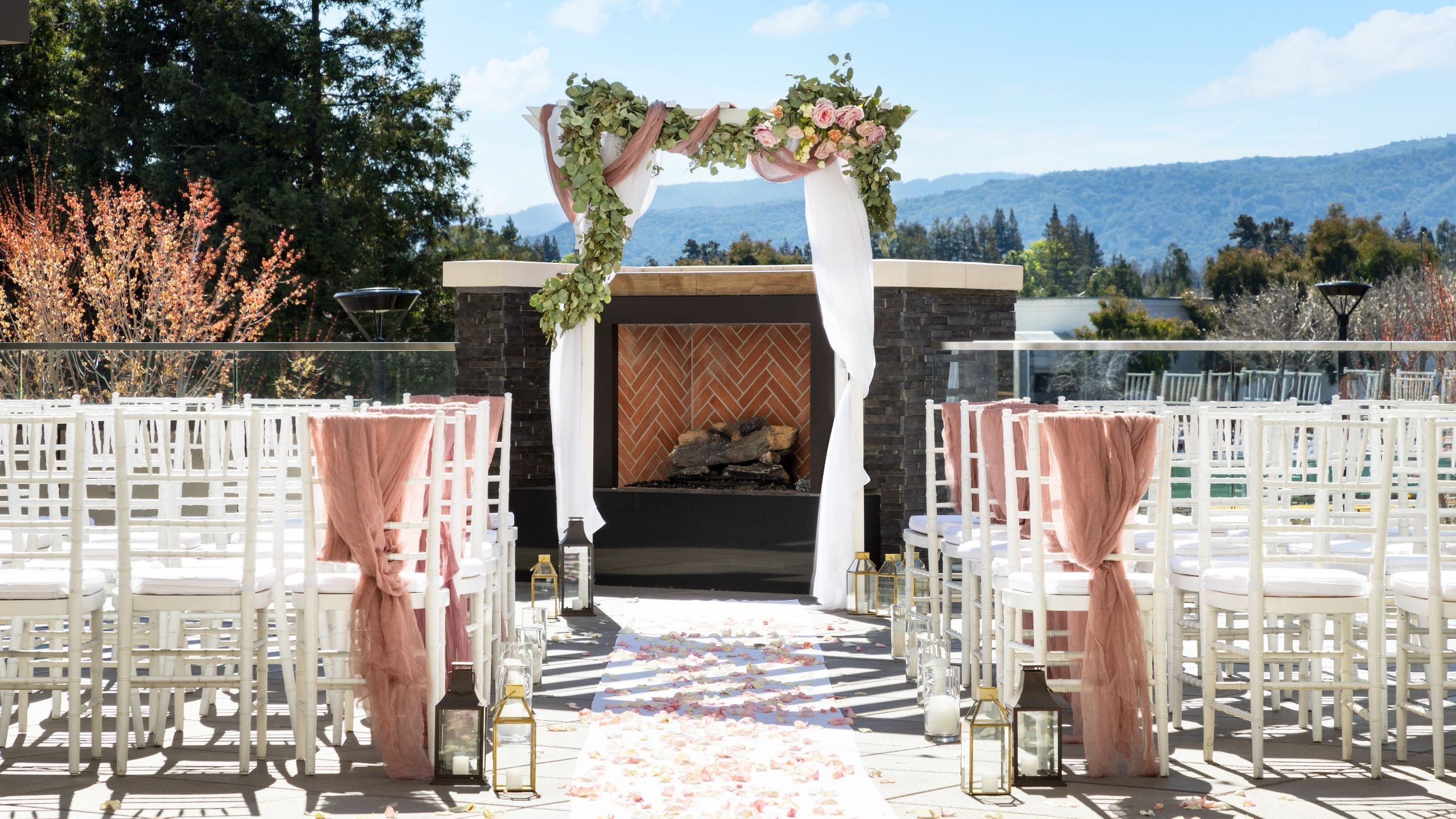 Hyatt Centric Mountain View Wedding Ceremony Day